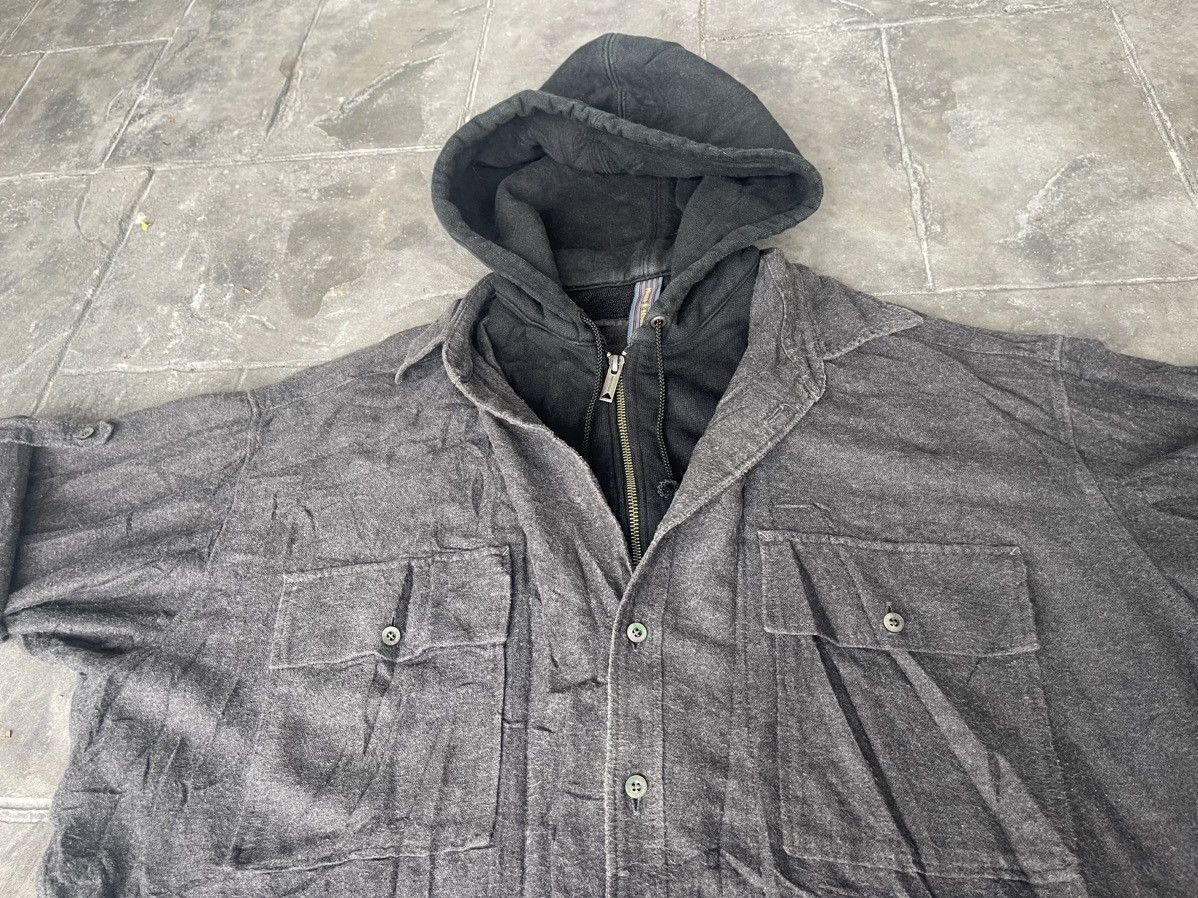 Maison MIHARA YASUHIRO JAPAN MADE Miharayasuhiro Button Up Double Pocket Hoodie Size US L / EU 52-54 / 3 - 6 Thumbnail