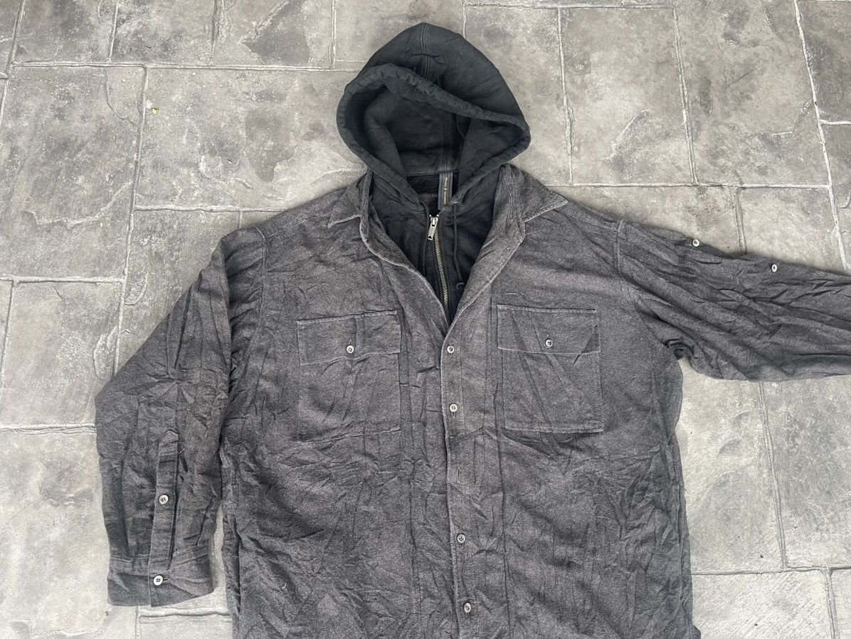 Maison MIHARA YASUHIRO JAPAN MADE Miharayasuhiro Button Up Double Pocket Hoodie Size US L / EU 52-54 / 3 - 2 Thumbnail