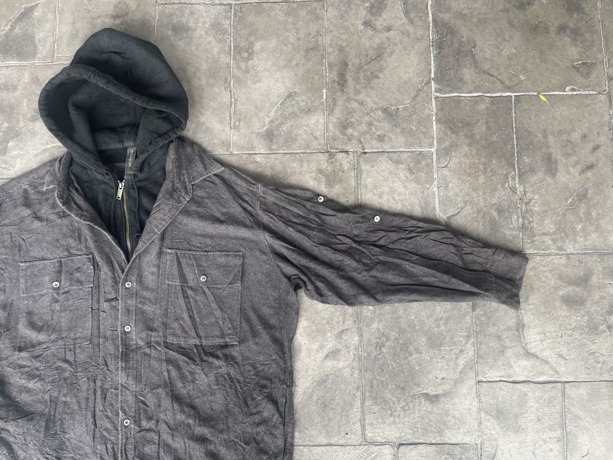 Maison MIHARA YASUHIRO JAPAN MADE Miharayasuhiro Button Up Double Pocket Hoodie Size US L / EU 52-54 / 3 - 3 Thumbnail