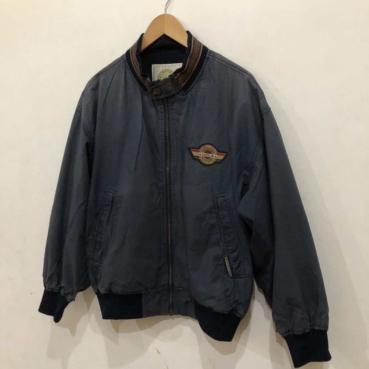 Japanese Brand × Vintage Vintage Bomber Jacket University California Los Angeles Size US M / EU 48-50 / 2 - 2 Thumbnail