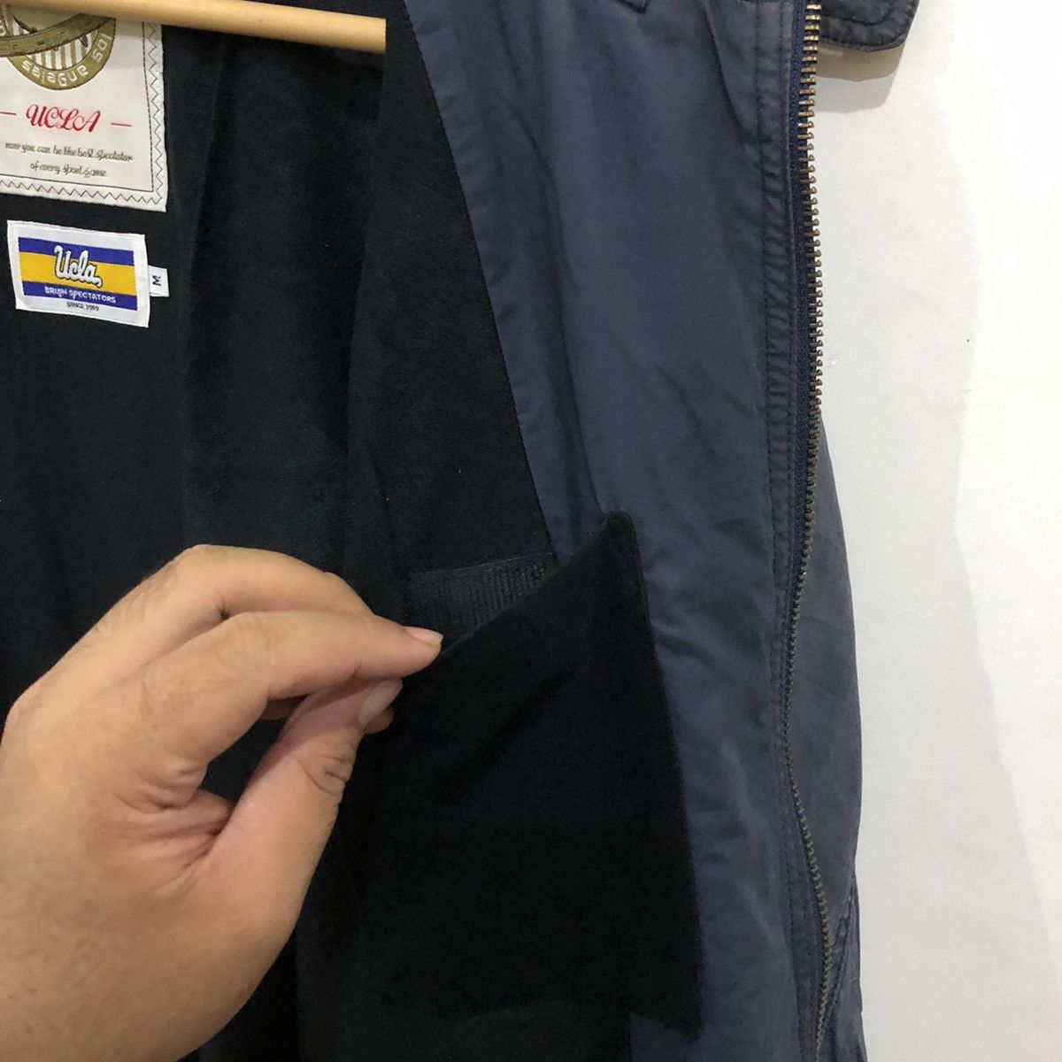 Japanese Brand × Vintage Vintage Bomber Jacket University California Los Angeles Size US M / EU 48-50 / 2 - 14 Thumbnail