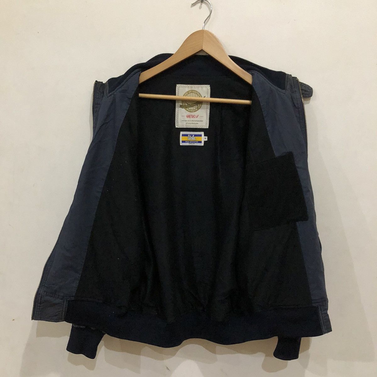 Japanese Brand × Vintage Vintage Bomber Jacket University California Los Angeles Size US M / EU 48-50 / 2 - 13 Thumbnail