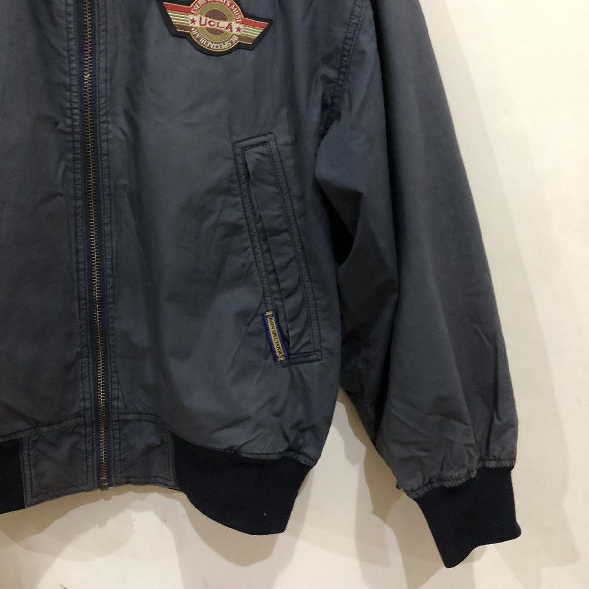 Japanese Brand × Vintage Vintage Bomber Jacket University California Los Angeles Size US M / EU 48-50 / 2 - 5 Thumbnail