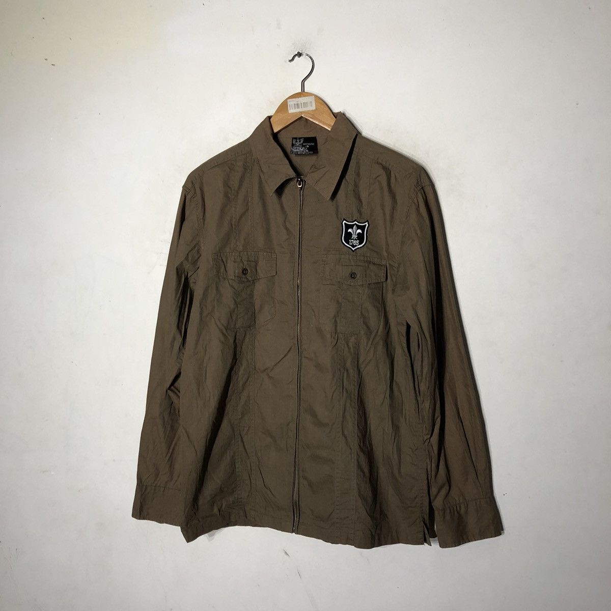 Japanese Brand VARSITY JACKET PORTLAND 39 ATHLETES BIG LOGO Size US L / EU 52-54 / 3 - 2 Thumbnail