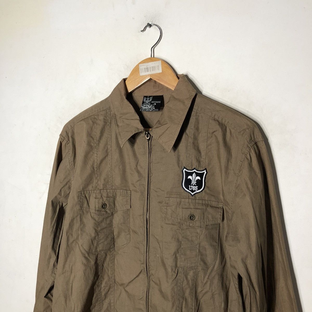 Japanese Brand VARSITY JACKET PORTLAND 39 ATHLETES BIG LOGO Size US L / EU 52-54 / 3 - 4 Thumbnail