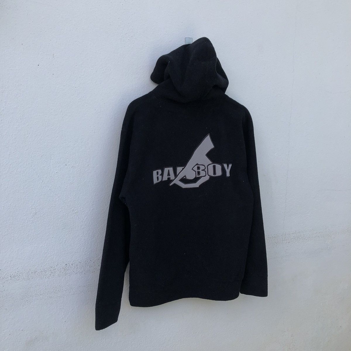 Japanese Brand BADBOY HOODIE EMBROIDERED BIG LOGO RARE DESIGN Size US M / EU 48-50 / 2 - 4 Thumbnail