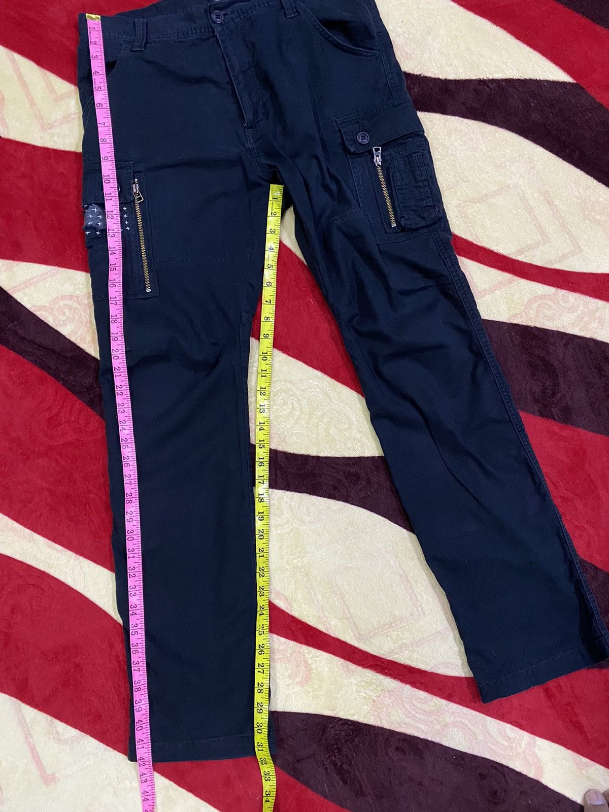 Avirex 🔥 Rare 🔥 Vintage Distressed Avirex Multiple Zipper Pant Size US 34 / EU 50 - 12 Thumbnail