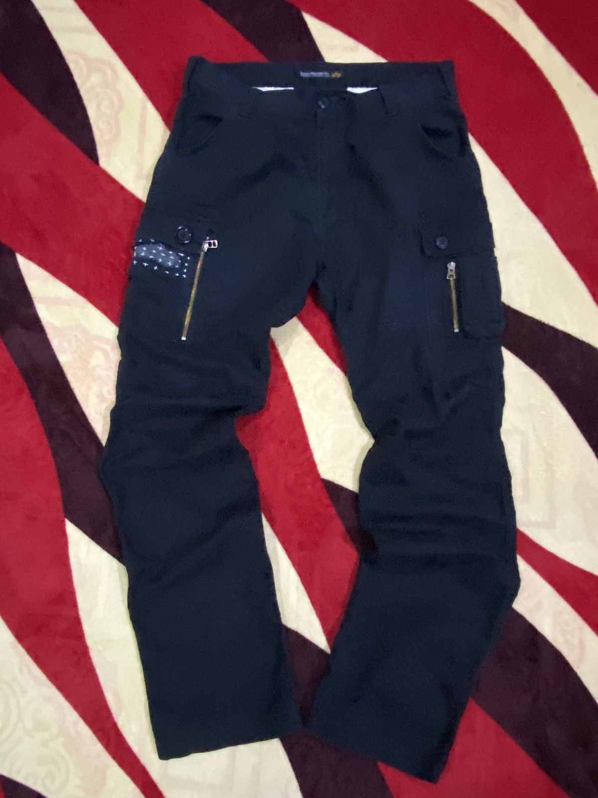 Avirex 🔥 Rare 🔥 Vintage Distressed Avirex Multiple Zipper Pant Size US 34 / EU 50 - 3 Thumbnail