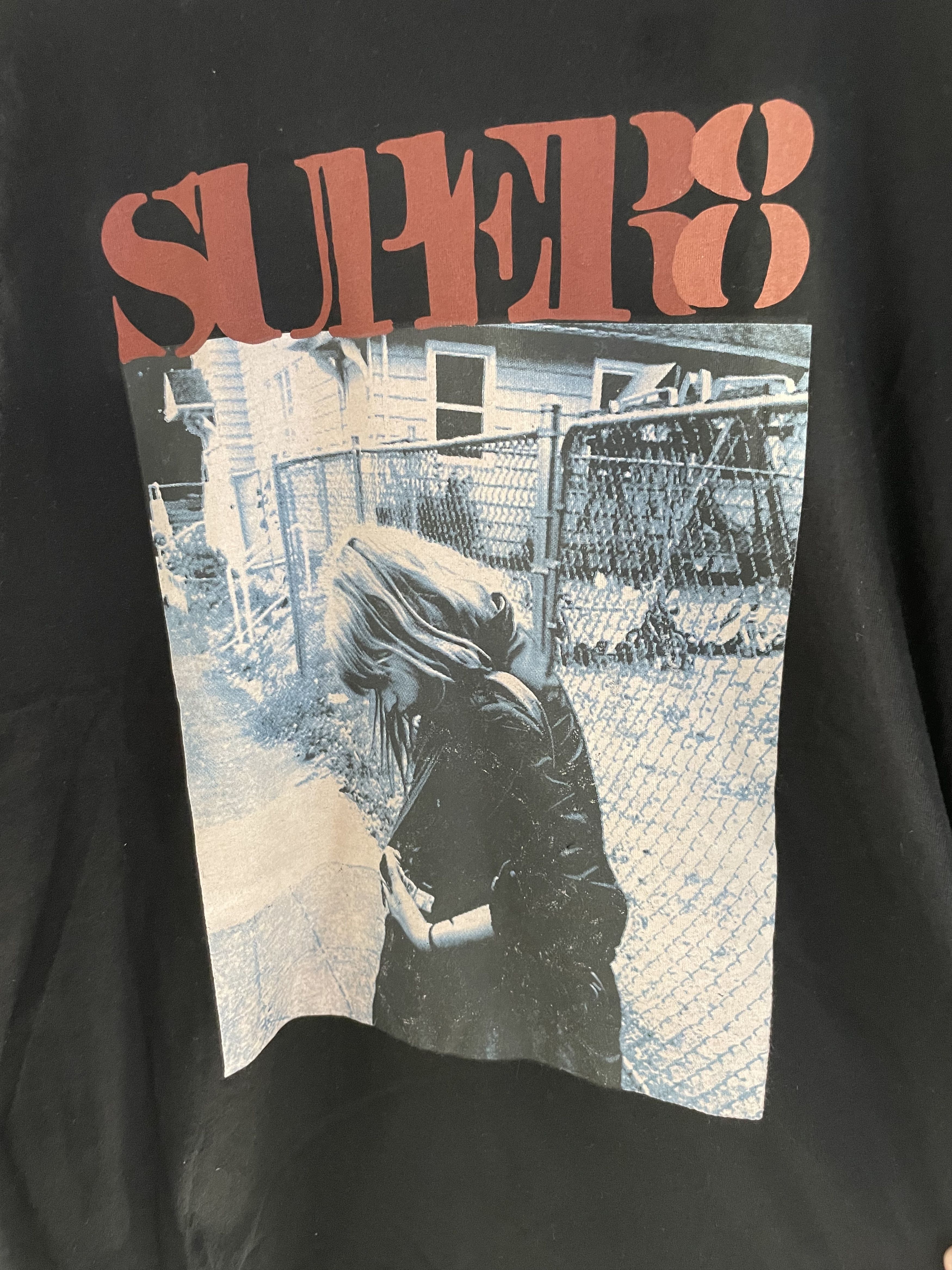 Designer × Vintage Super 8 t shirt - not leather hoodie coat jacket Size US XL / EU 56 / 4 - 2 Thumbnail