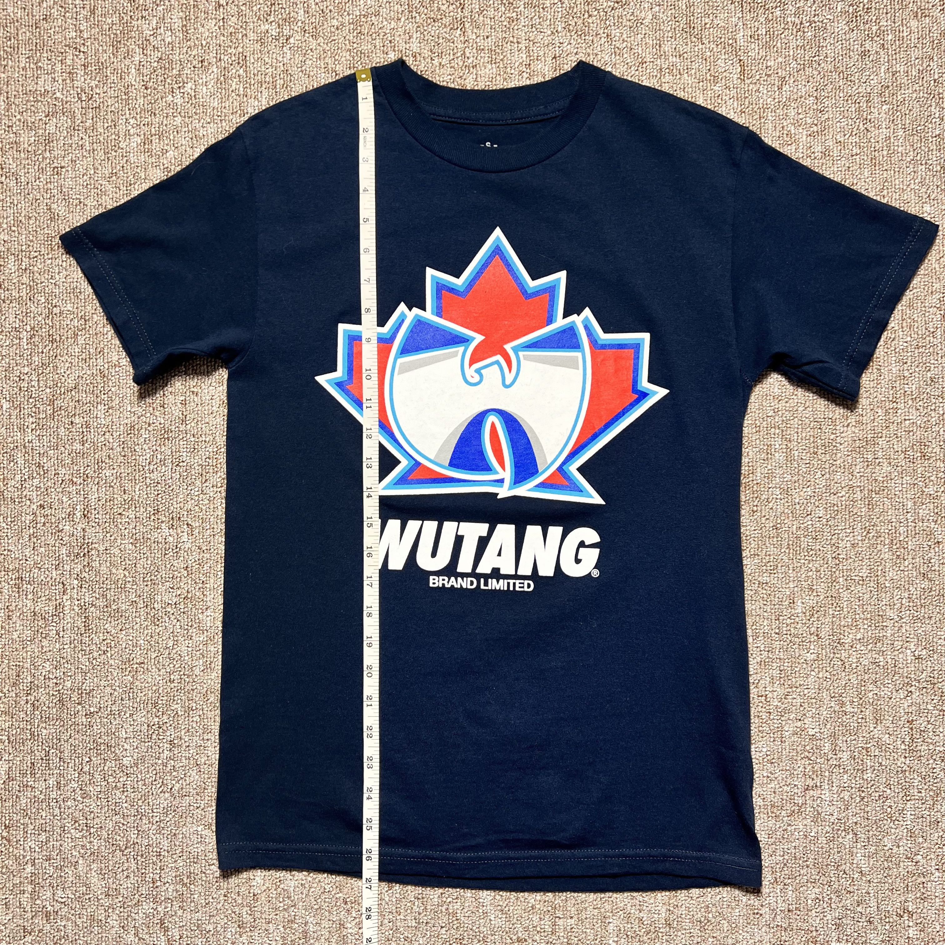 Wu-Tang Clan Wu Tang Brand Limited Maple Leaf Blue Jays Logo Navy T Shirt Size US S / EU 44-46 / 1 - 7 Thumbnail
