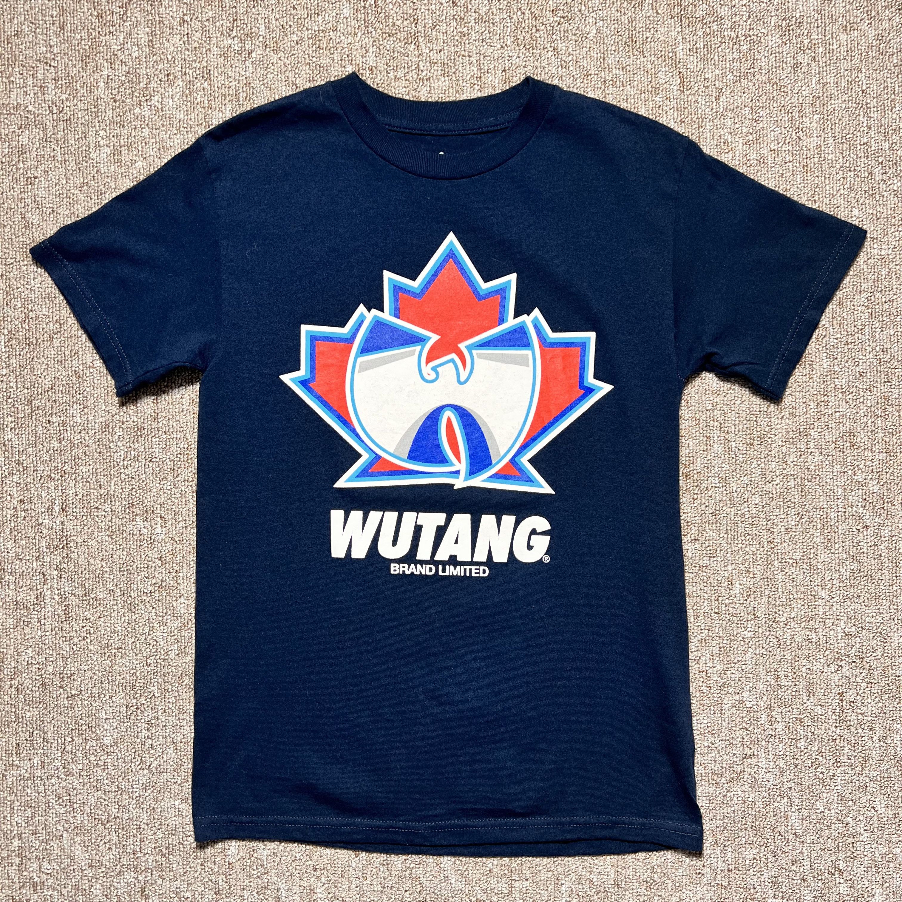 Wu-Tang Clan Wu Tang Brand Limited Maple Leaf Blue Jays Logo Navy T Shirt Size US S / EU 44-46 / 1 - 3 Thumbnail