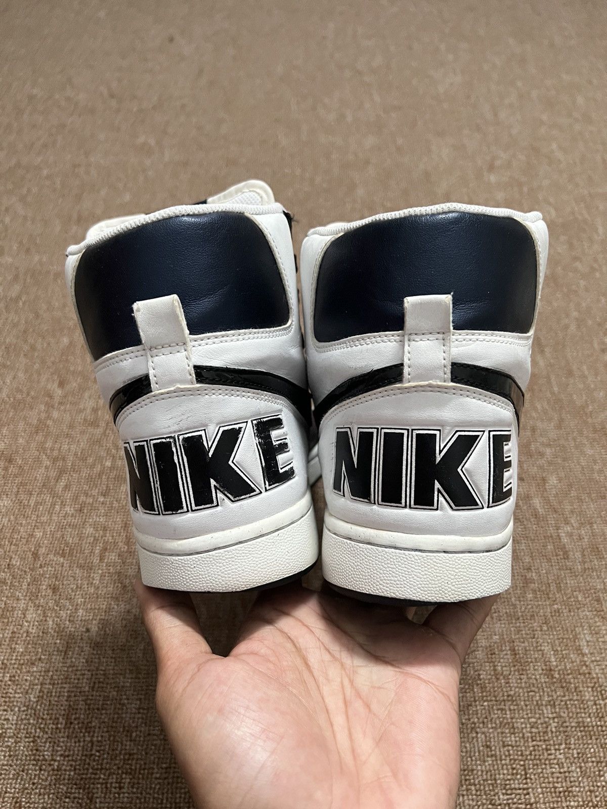 Nike × Vintage Nike Terminator High Basic Obsidian Navy White Black Size US 9 / EU 42 - 5 Thumbnail
