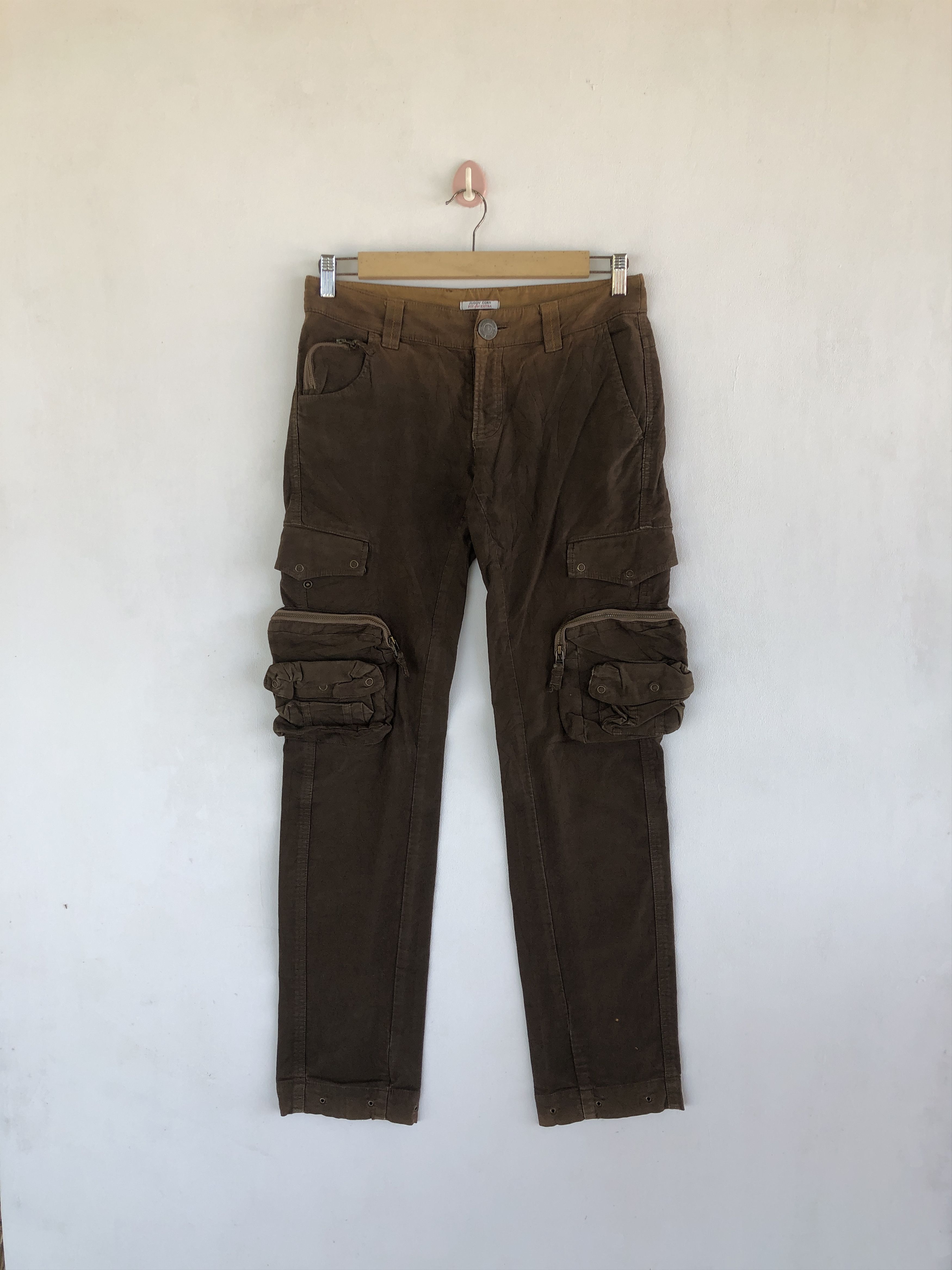If Six Was Nine × Japanese Brand × Vintage Vintage Japanese Cargo Pants Multi Pocket Tactical Trousers Size 28" / US 6 / IT 42 - 1 Thumbnail