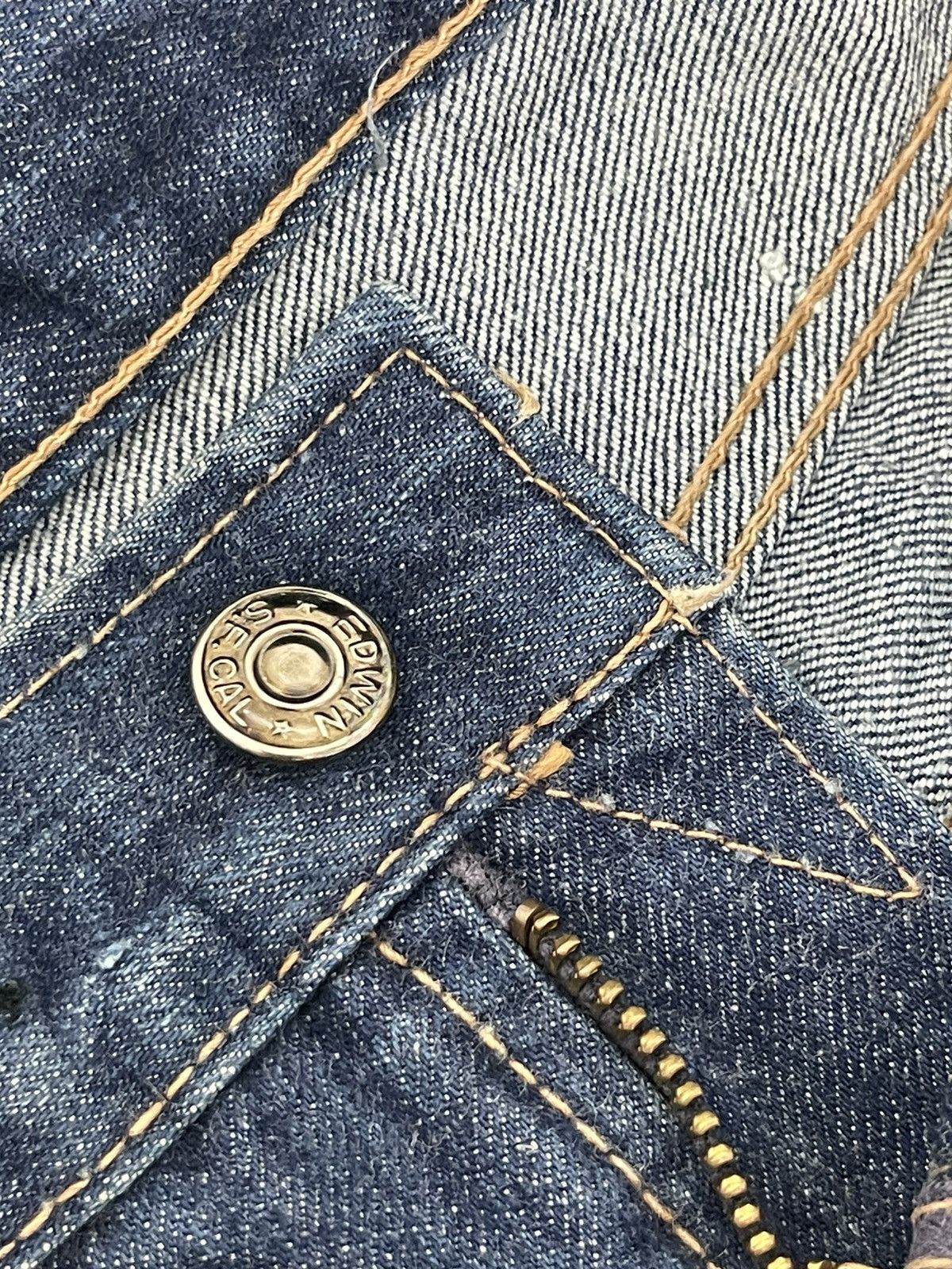 Edwin Flare Jeans Rare 70s Edwin Denim Boot Cut 2🟦1 Size US 30 / EU 46 - 23 Thumbnail