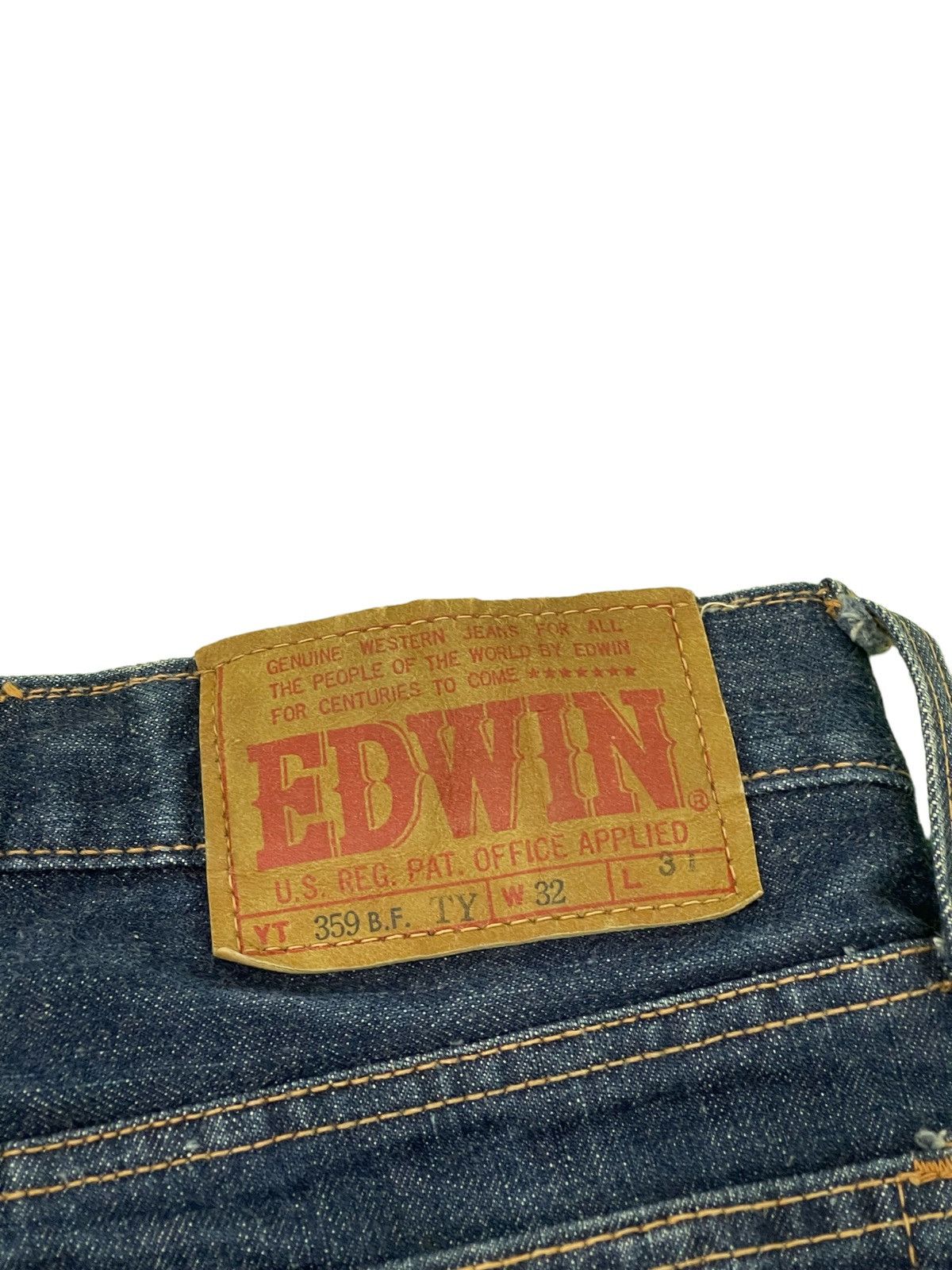 Edwin Flare Jeans Rare 70s Edwin Denim Boot Cut 2🟦1 Size US 30 / EU 46 - 20 Thumbnail