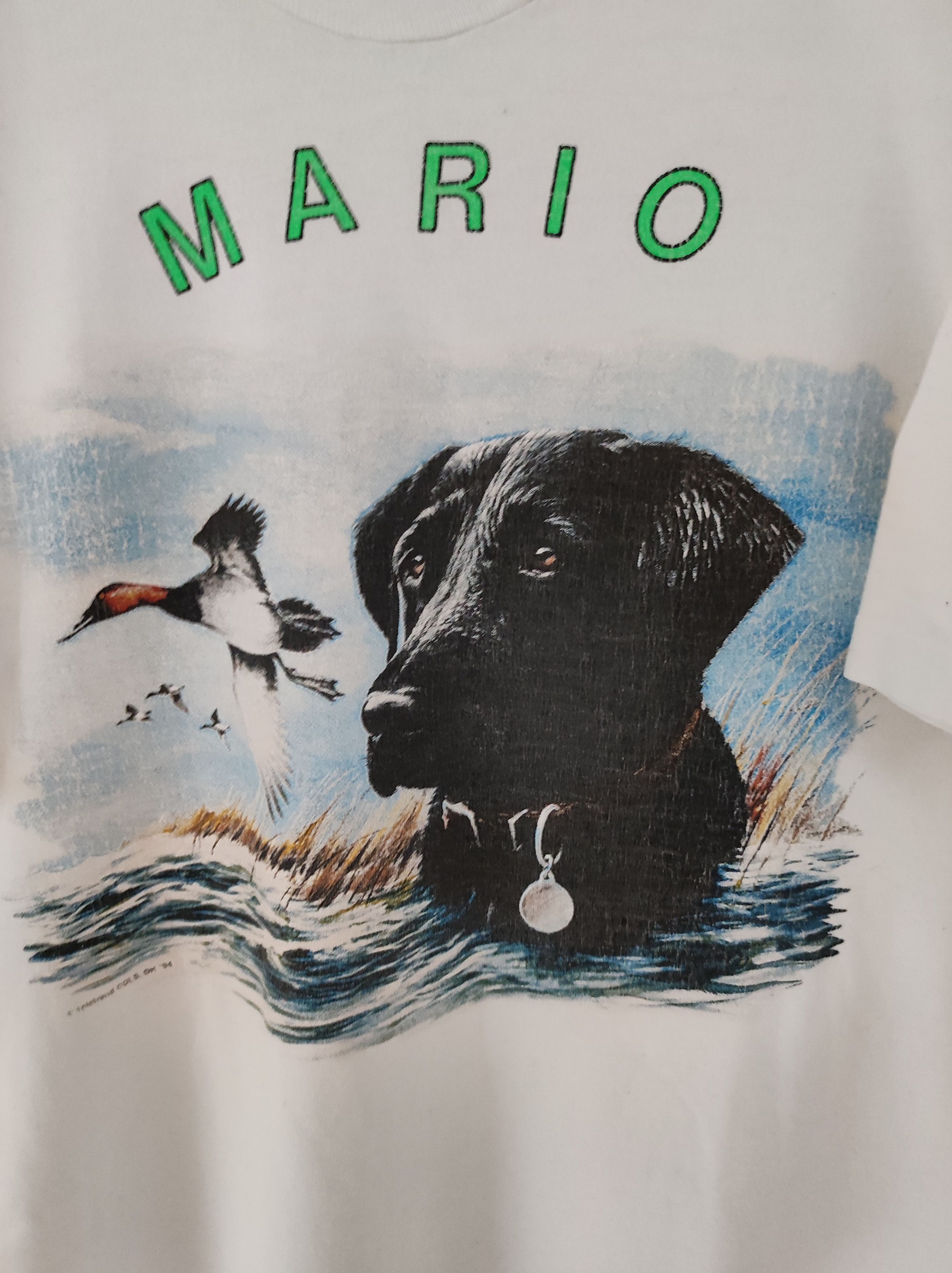 Vintage Mario shirt OH 1994 super nintendo - not parka jacket Size US XL / EU 56 / 4 - 5 Thumbnail