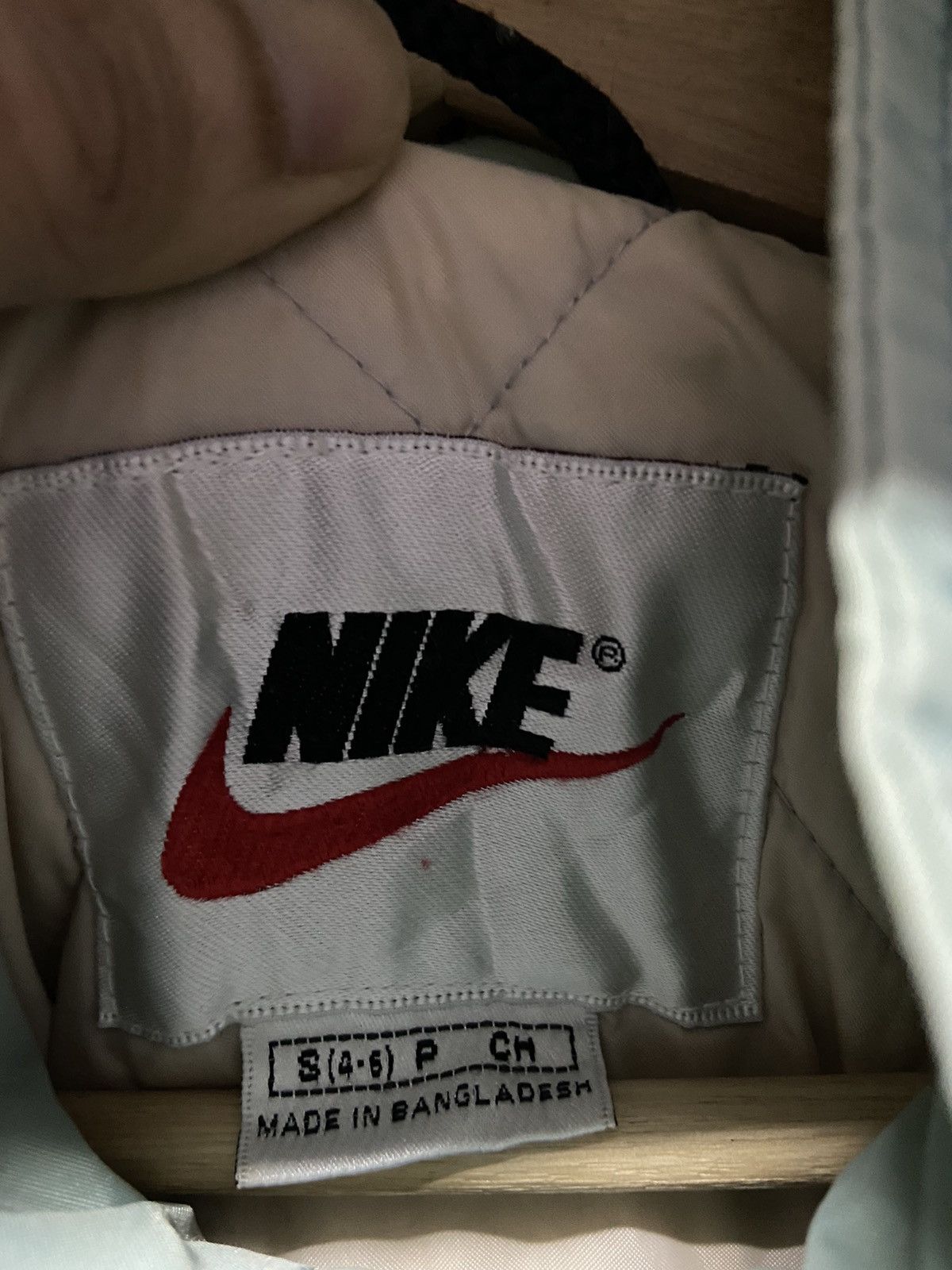 Nike × Nike ACG × Vintage 90s swoosh hoodie parka jacket coat - not leather shirt Size US L / EU 52-54 / 3 - 5 Thumbnail