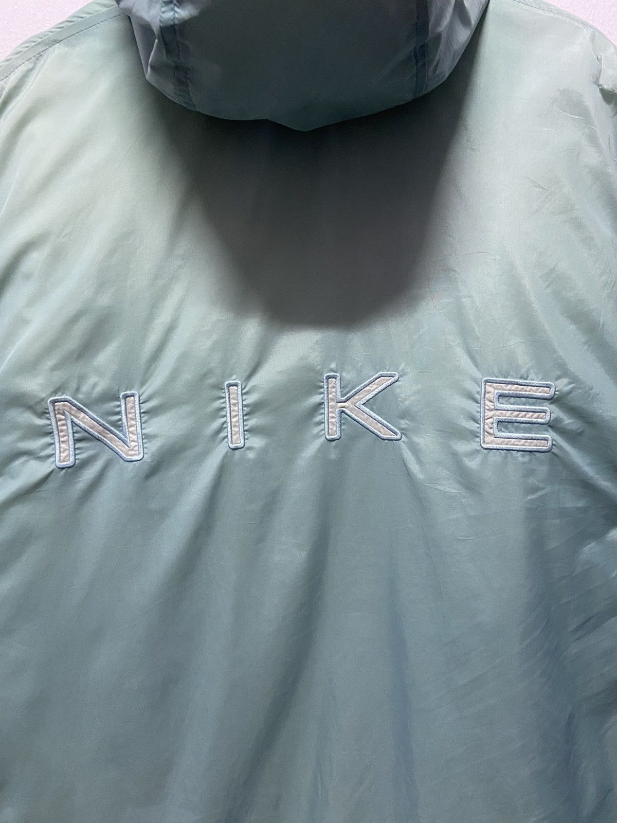 Nike × Nike ACG × Vintage 90s swoosh hoodie parka jacket coat - not leather shirt Size US L / EU 52-54 / 3 - 4 Thumbnail