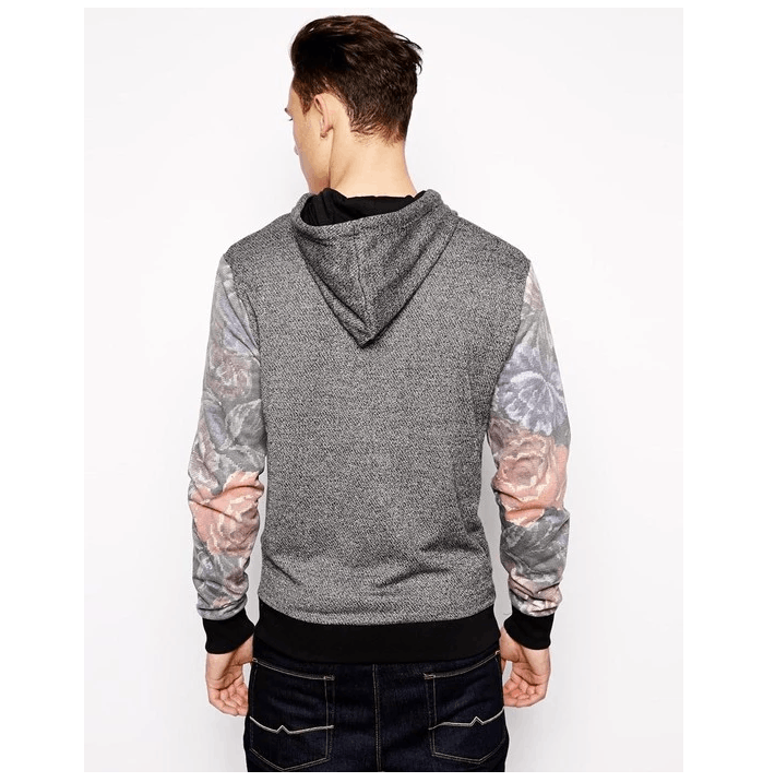 Asos flower zip gimp - not biker parka coat leather shirt jacket Size US L / EU 52-54 / 3 - 3 Thumbnail