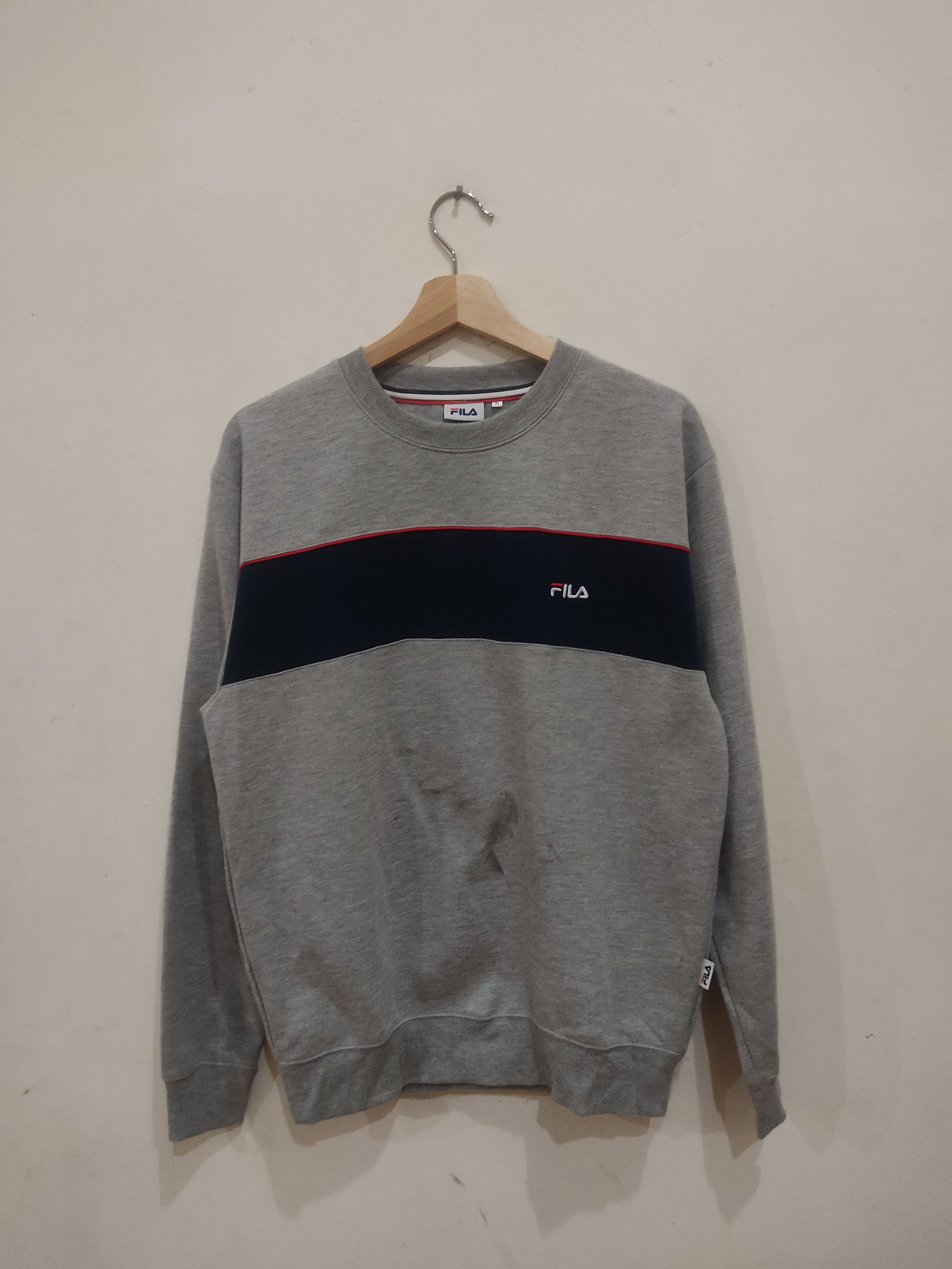 Fila × Vintage Vintage Fila Small Logo Sweatshirt Size US M / EU 48-50 / 2 - 1 Thumbnail