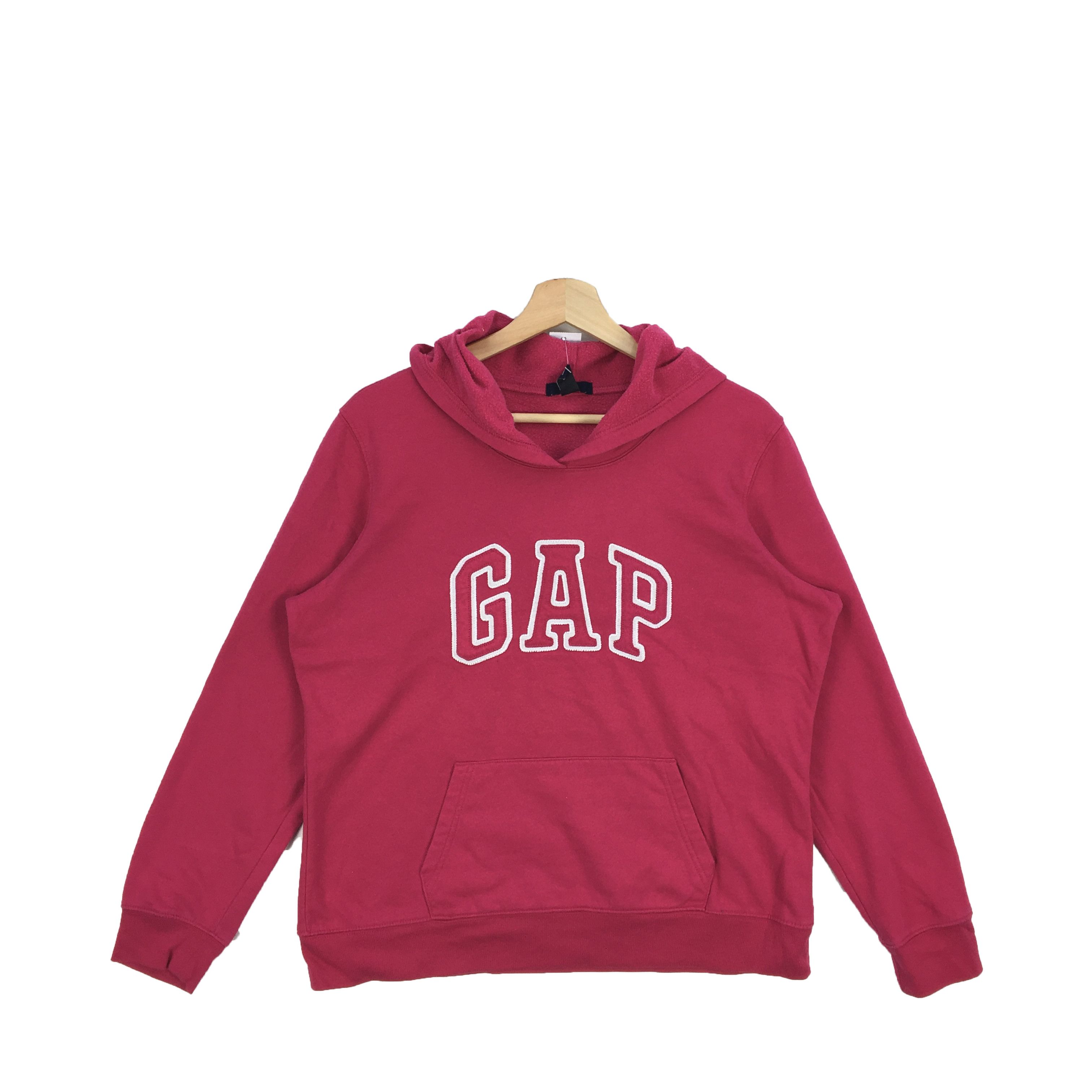 Gap × Vintage Vintage GAP Hoodies Sweatshirt GAP Sweater Hooded Size US L / EU 52-54 / 3 - 2 Thumbnail