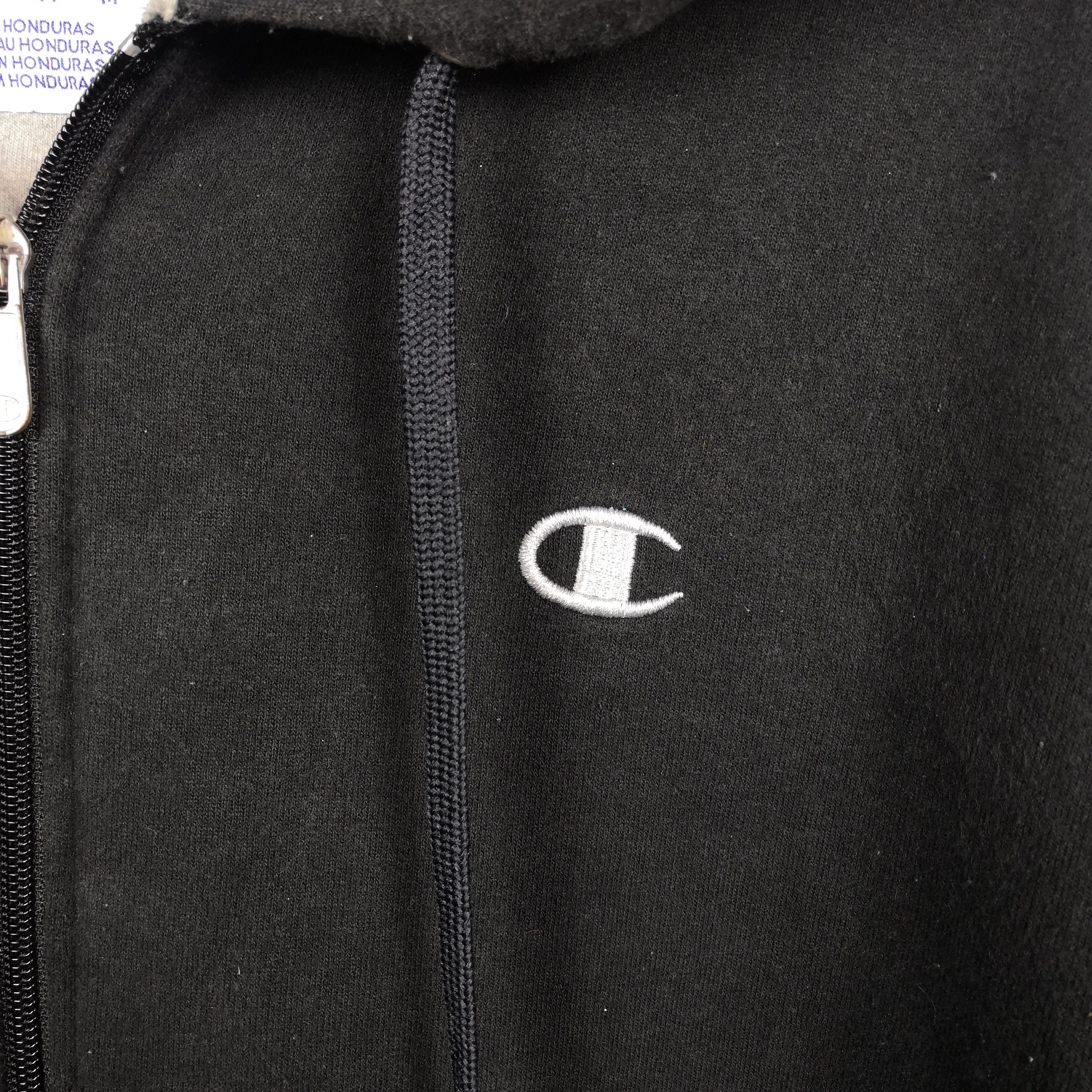 Champion × Vintage Vintage Champion Hoodies Sweater Champion Sweatshirt Zipper Size US L / EU 52-54 / 3 - 3 Thumbnail