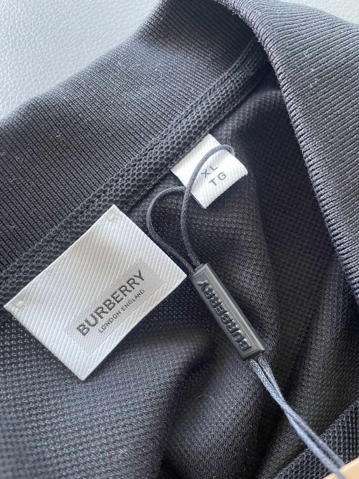 Burberry Brand New Limited Edition Iconic BBR Logo Polo Tee T-shirt Size US L / EU 52-54 / 3 - 24 Thumbnail