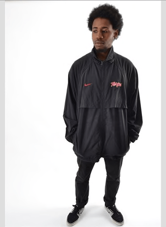 image of Nike x Vintage 90's Jacket Windbreaker - Not Leather Parka Biker Coat, Men's (Size XL)