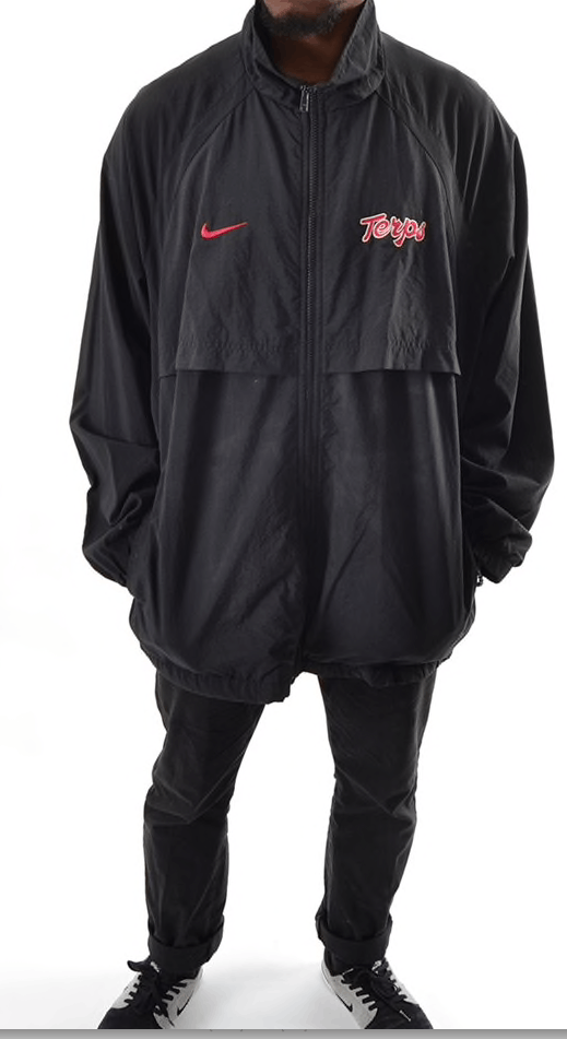 Nike × Vintage 90s Jacket Windbreaker - not leather parka biker coat Size US XL / EU 56 / 4 - 3 Thumbnail