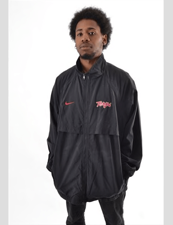 Nike × Vintage 90s Jacket Windbreaker - not leather parka biker coat Size US XL / EU 56 / 4 - 2 Thumbnail