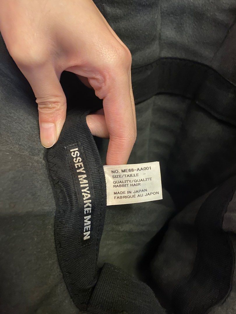 Issey Miyake Issey Miyake Men black hat Size ONE SIZE - 6 Thumbnail