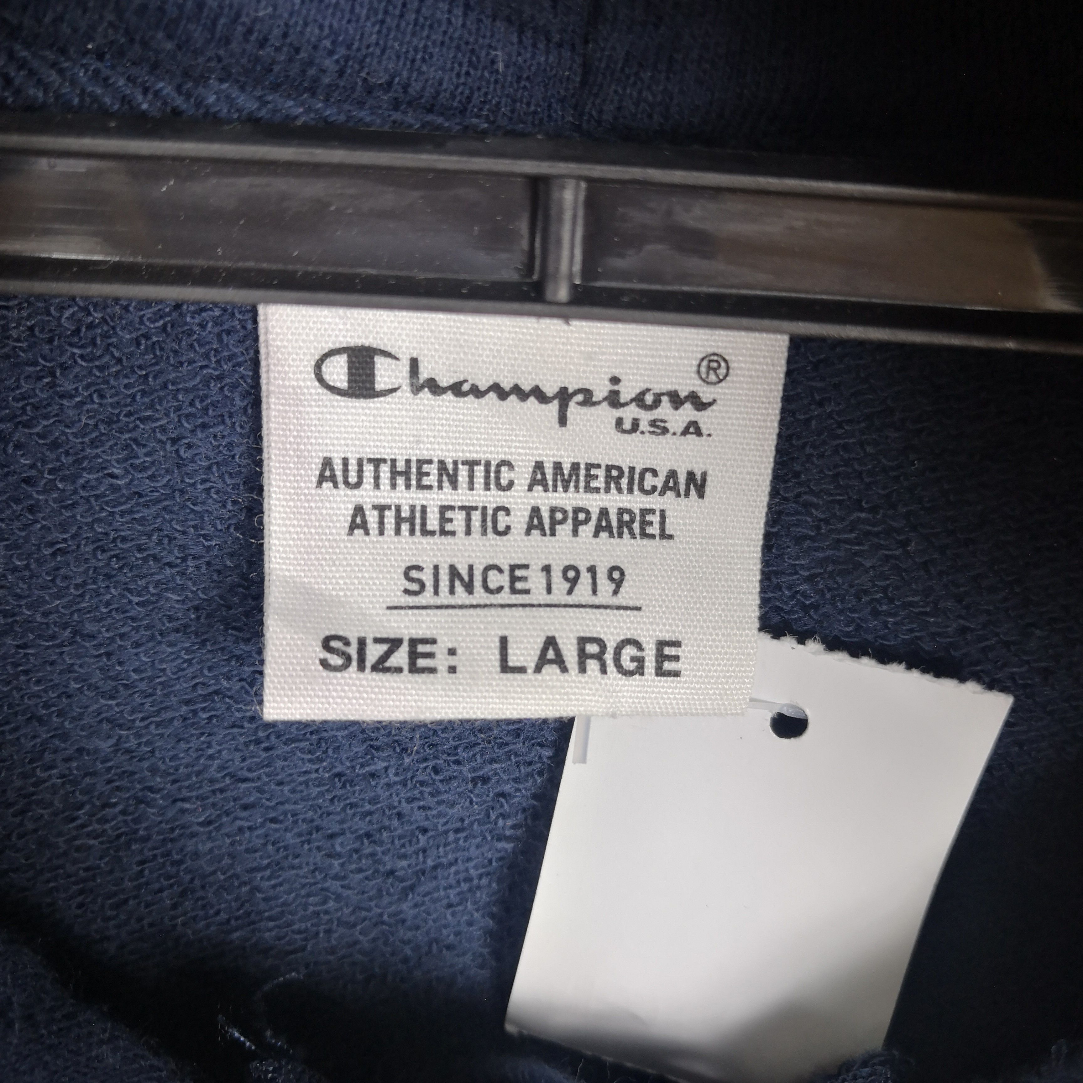 Champion × Vintage Vintage Champion Hoodies Sweater Champion Sweatshirt Hooded Size US L / EU 52-54 / 3 - 5 Thumbnail