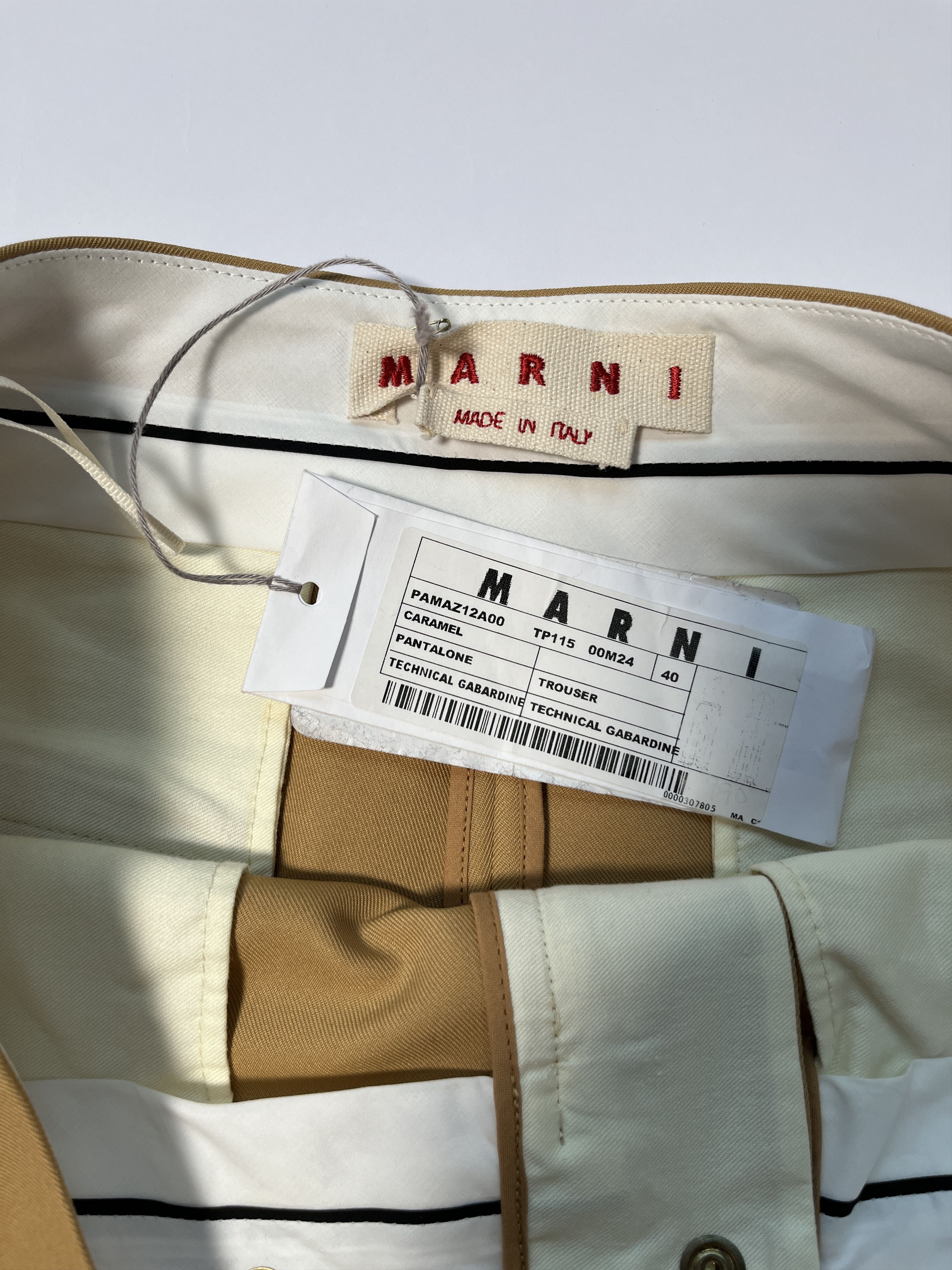 Marni ⚡️QUICK SALE⚡️Marni Caramel Pants Trousers Size 31" - 3 Thumbnail