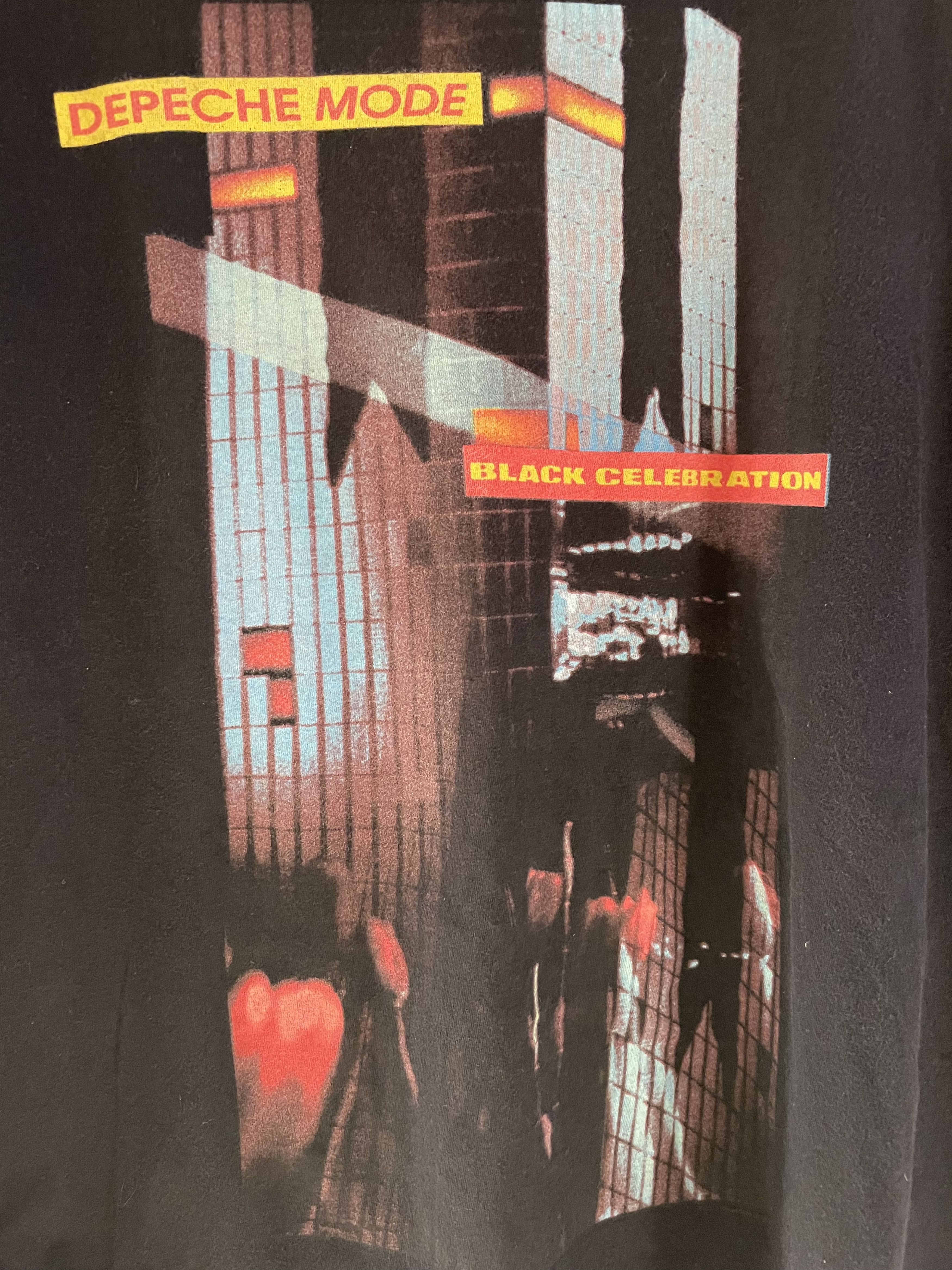 Band Tees × Vintage depeche mode black celebration - not biker leather jacket Size US XL / EU 56 / 4 - 3 Thumbnail