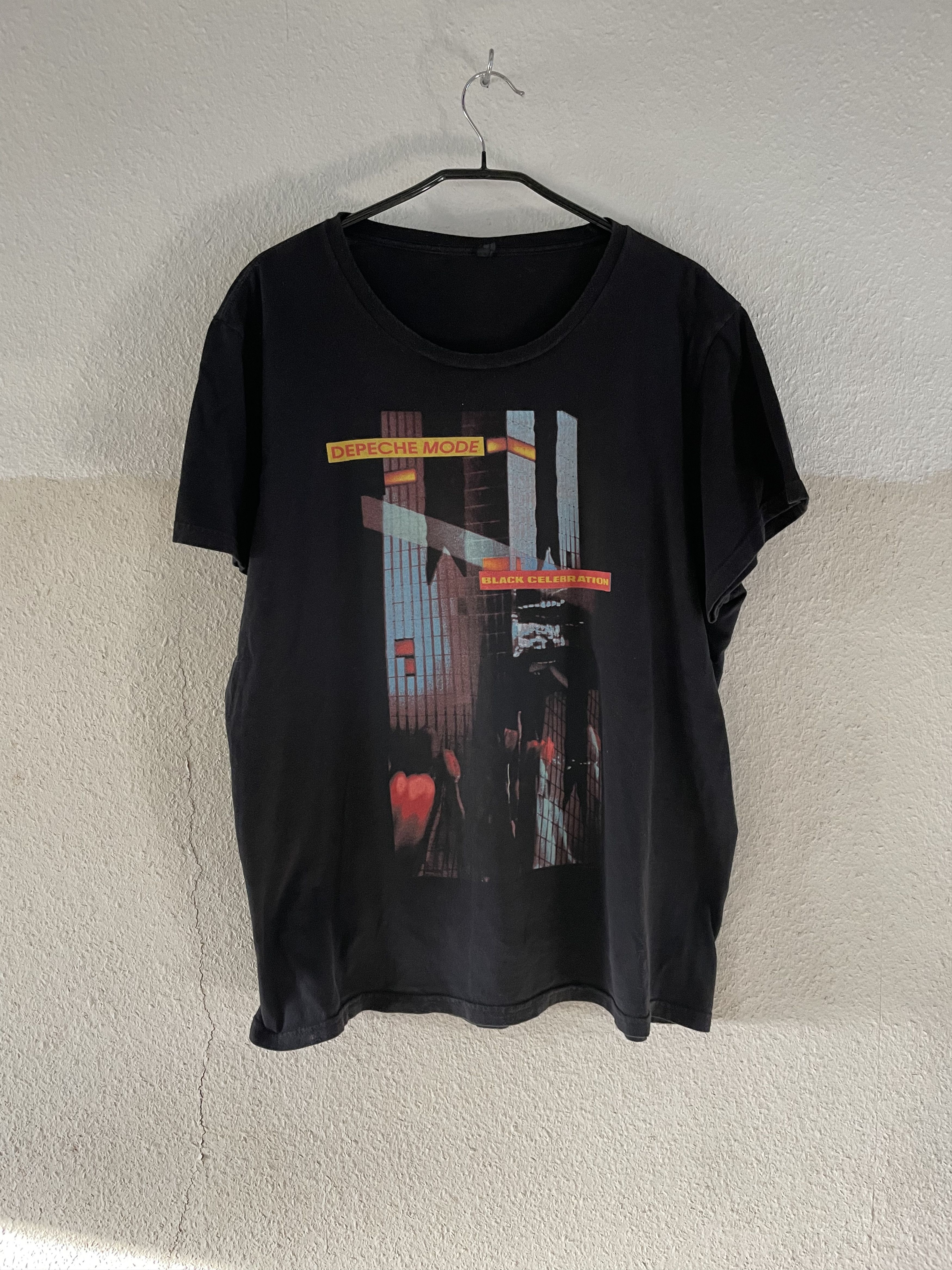 Band Tees × Vintage depeche mode black celebration - not biker leather jacket Size US XL / EU 56 / 4 - 1 Thumbnail
