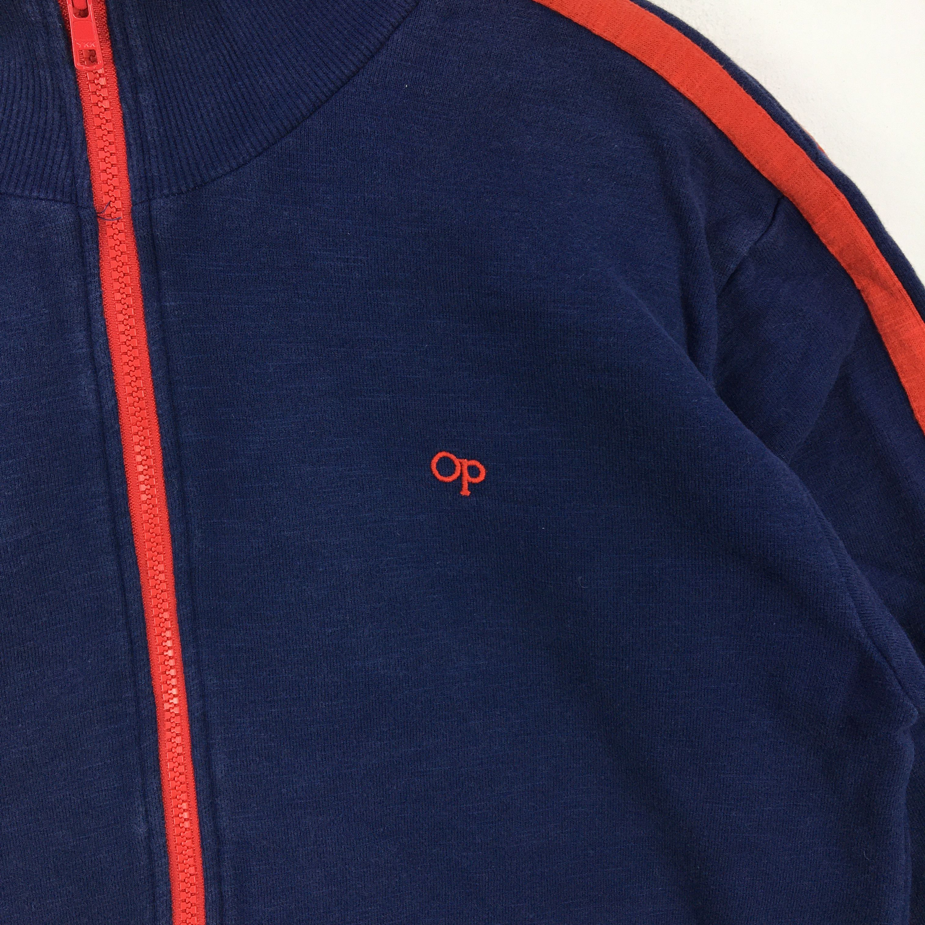 Ocean Pacific × Vintage Vintage Ocean Pacific Sweater Sweater Zipper Spell Out Size US L / EU 52-54 / 3 - 5 Thumbnail