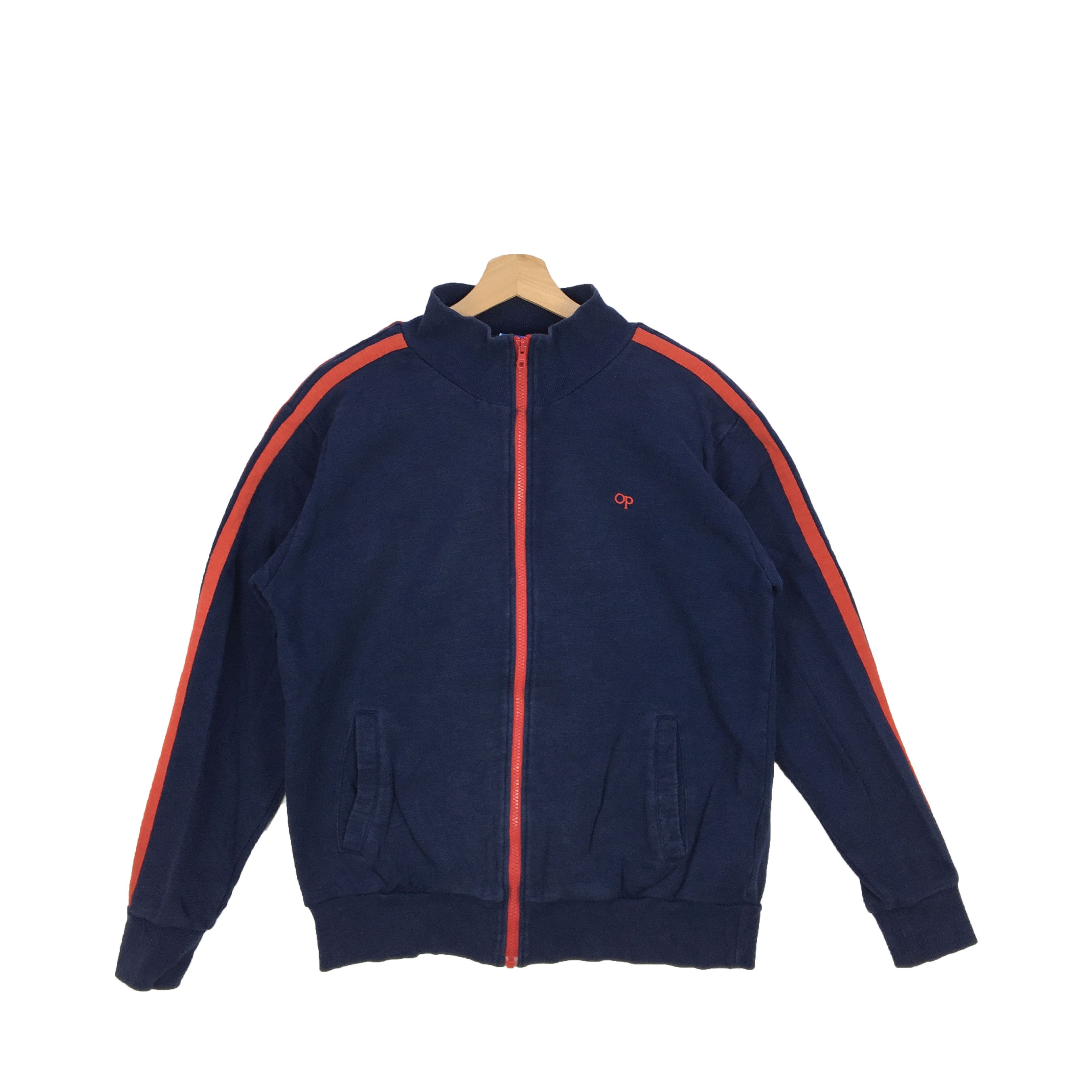 Ocean Pacific × Vintage Vintage Ocean Pacific Sweater Sweater Zipper Spell Out Size US L / EU 52-54 / 3 - 1 Thumbnail