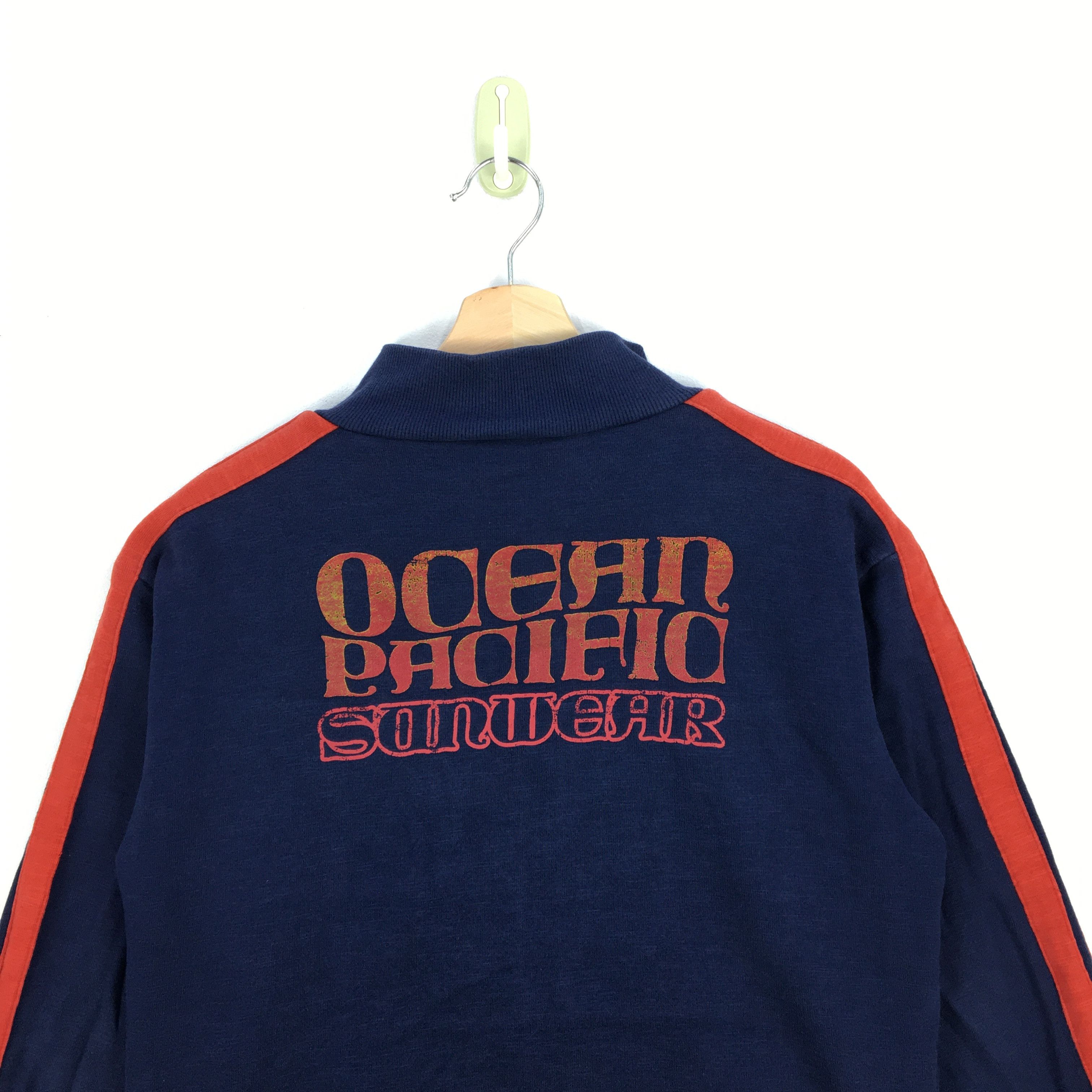 Ocean Pacific × Vintage Vintage Ocean Pacific Sweater Sweater Zipper Spell Out Size US L / EU 52-54 / 3 - 2 Thumbnail
