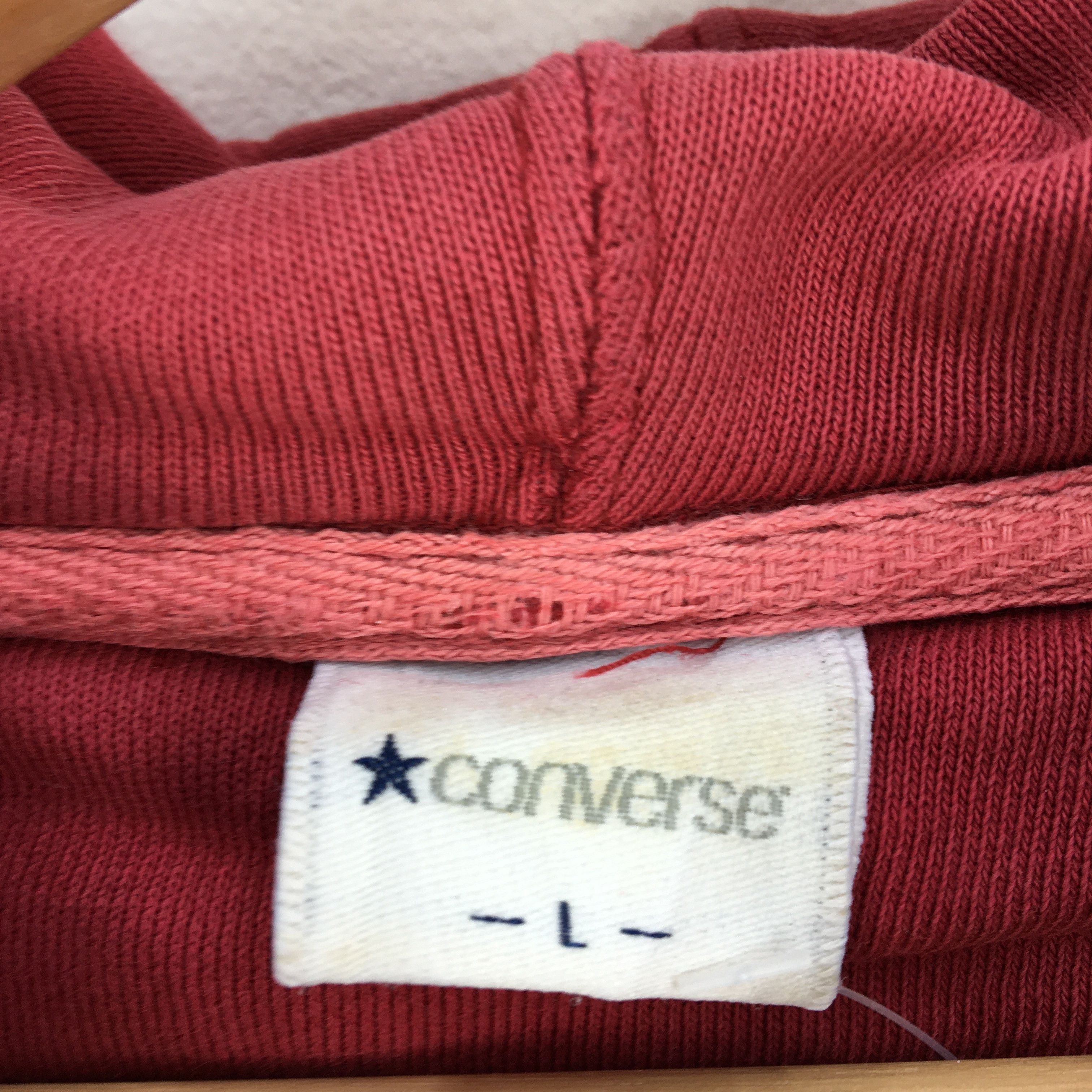 Vintage Converse Hoodies Sweater Converse Pullover Sweatshirt Size US L / EU 52-54 / 3 - 8 Thumbnail
