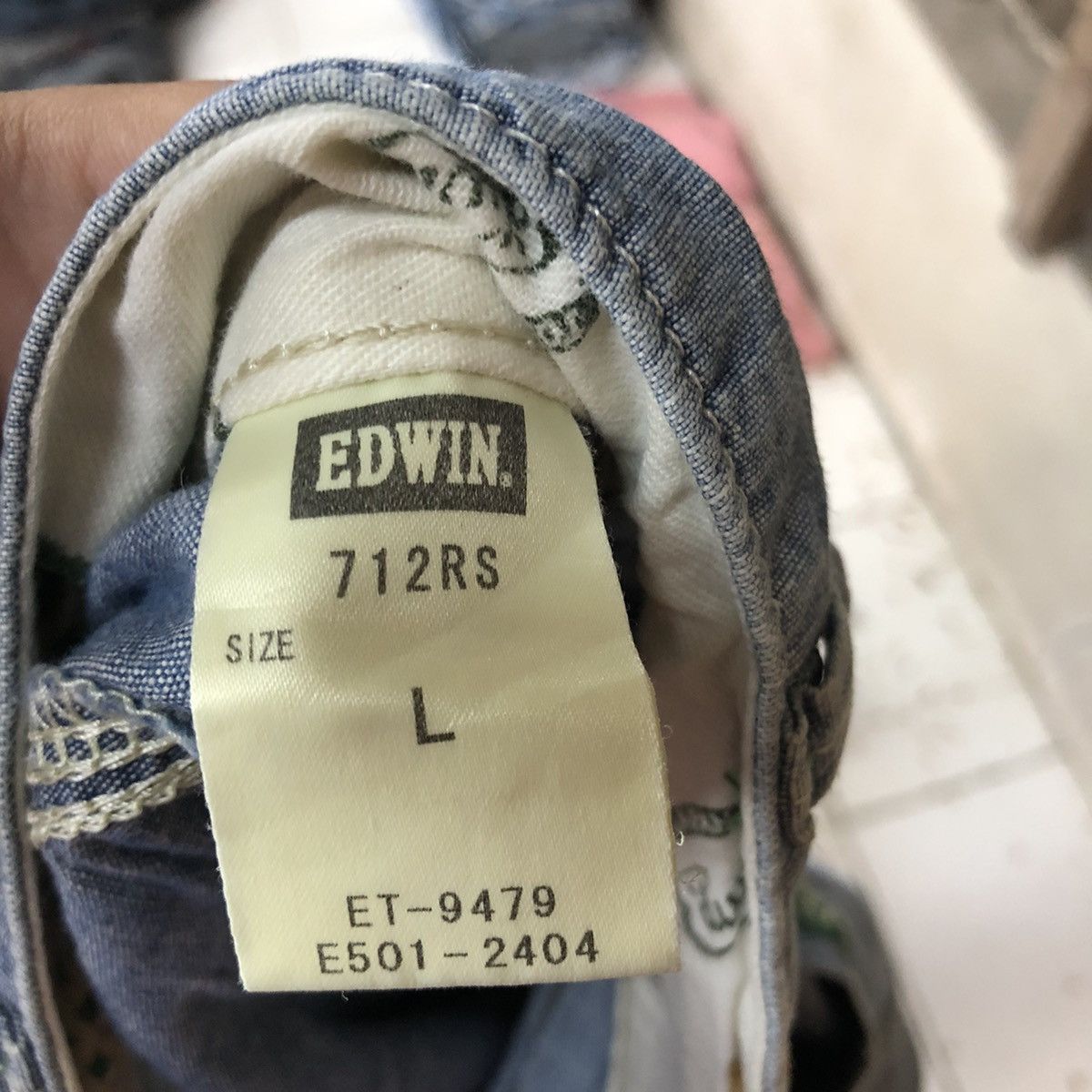 Edwin Edwin Blue light Denim casual Pants #4600 Size US 34 / EU 50 - 11 Thumbnail