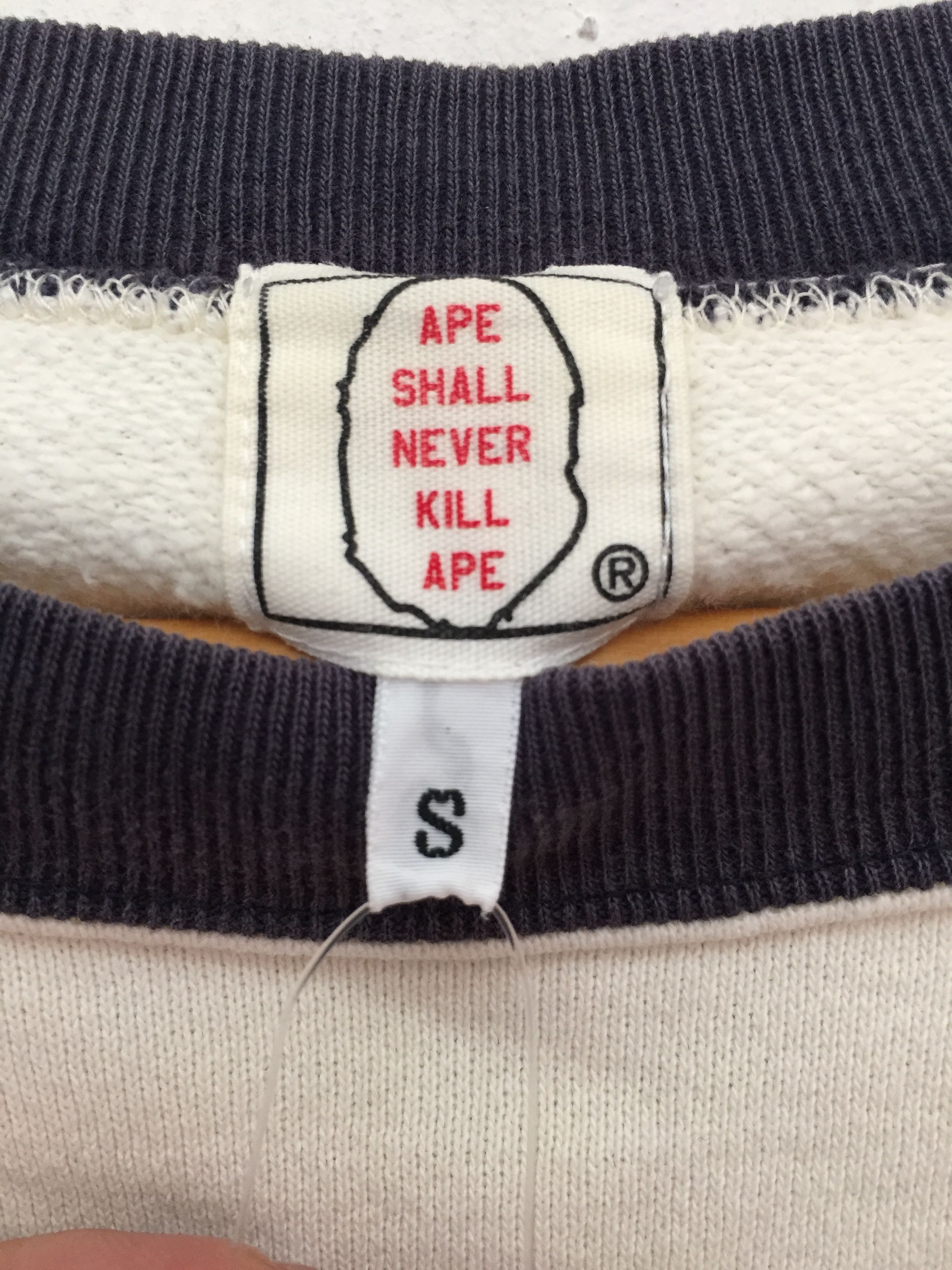 Bape 2005 Bape Sta S/S Crewneck Size US S / EU 44-46 / 1 - 7 Thumbnail
