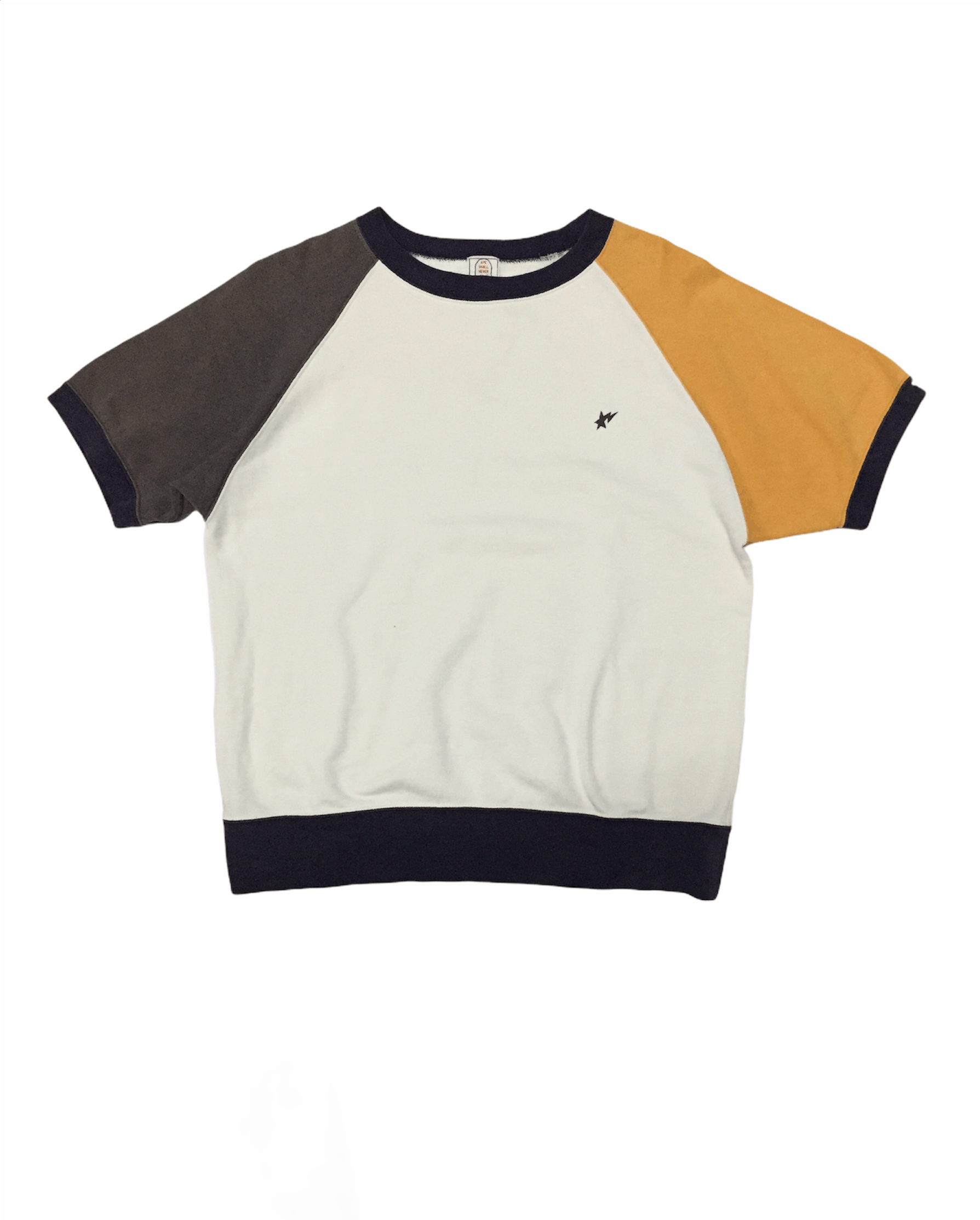 image of 2005 Bape Star Raglan Crewneck, Men's (Size Small)