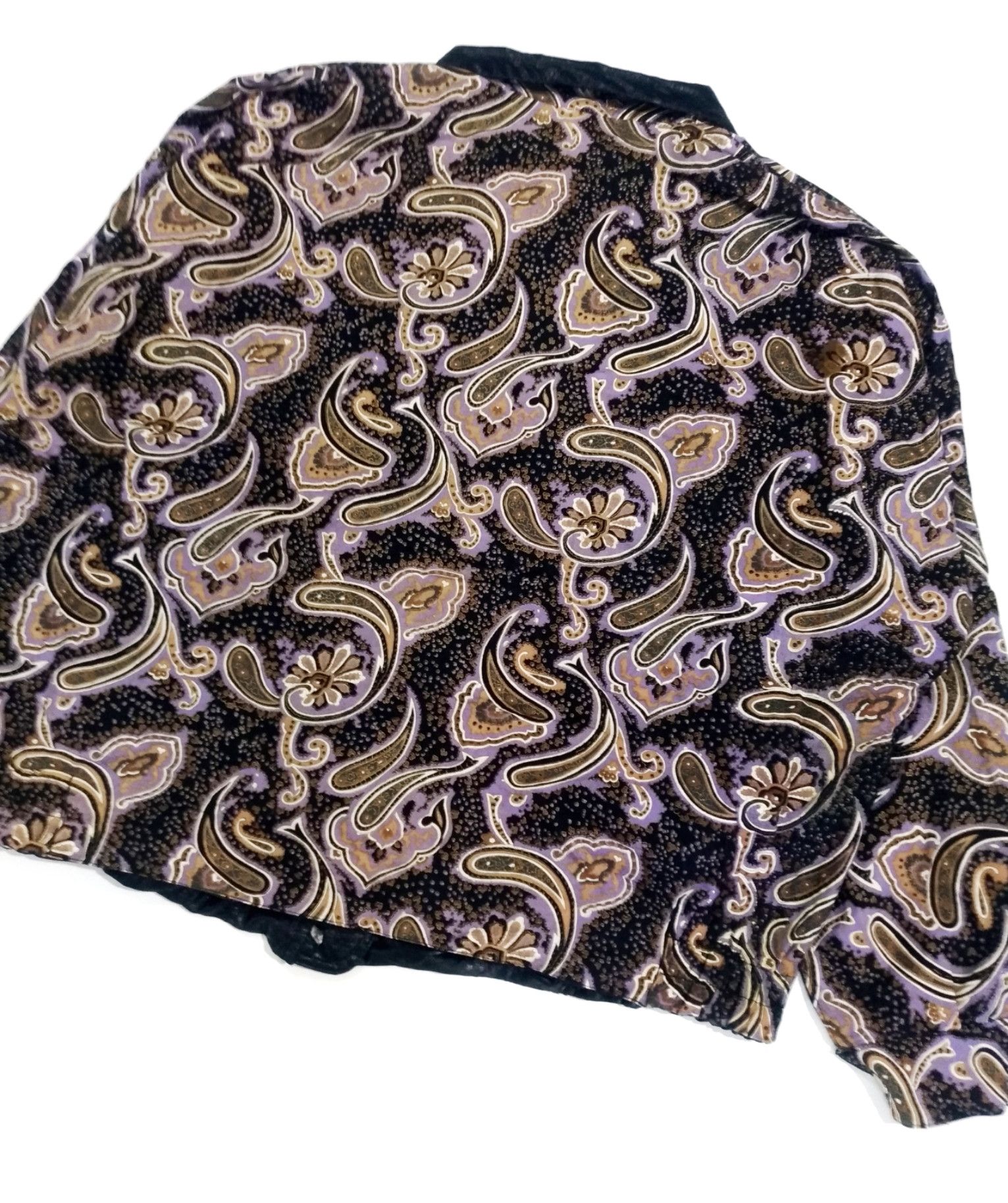 Vintage RARE! UNIQUE VTG REVERSIBLE PAISLEY ALLOVER PRINT JACKET Size US L / EU 52-54 / 3 - 8 Thumbnail