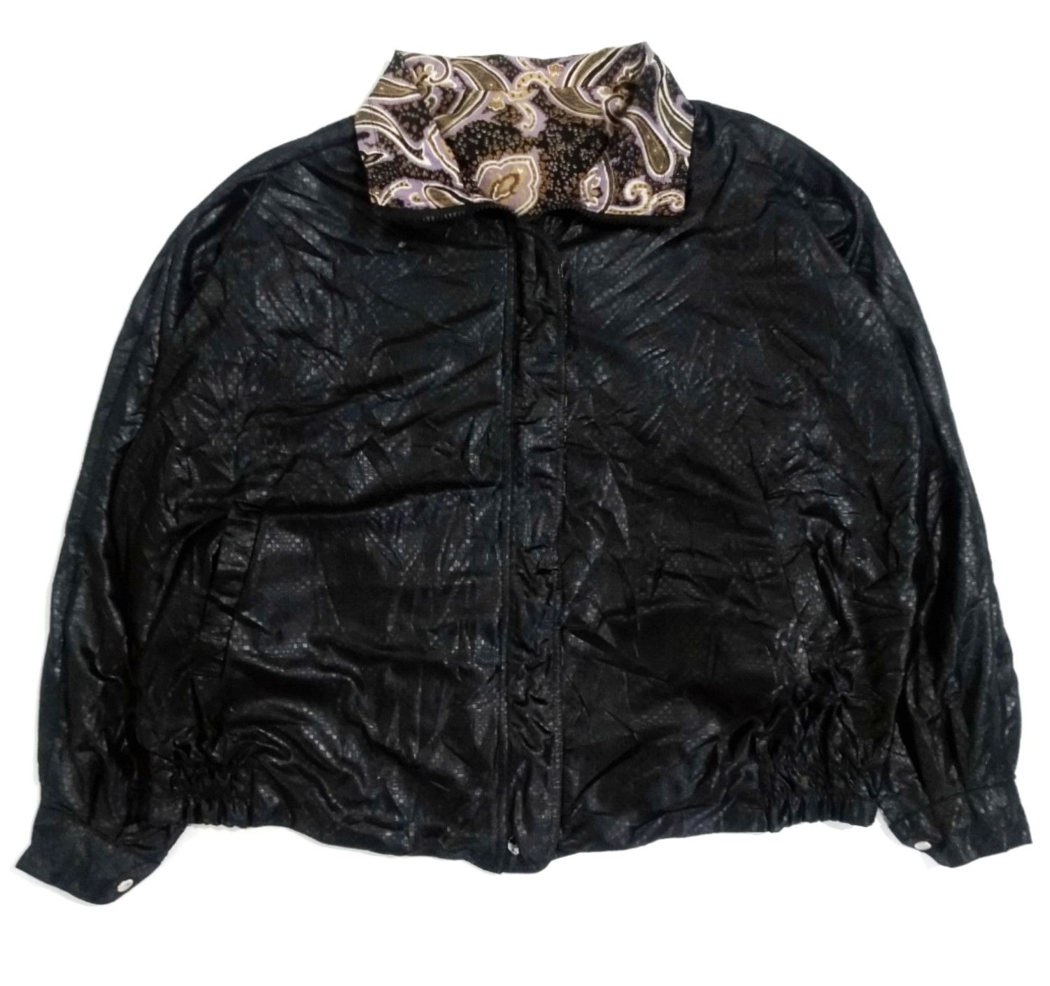 Vintage RARE! UNIQUE VTG REVERSIBLE PAISLEY ALLOVER PRINT JACKET Size US L / EU 52-54 / 3 - 3 Thumbnail