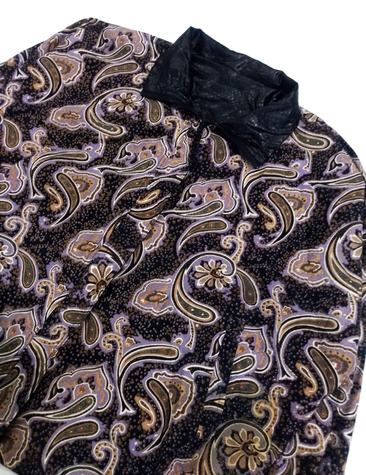 Vintage RARE! UNIQUE VTG REVERSIBLE PAISLEY ALLOVER PRINT JACKET Size US L / EU 52-54 / 3 - 7 Thumbnail