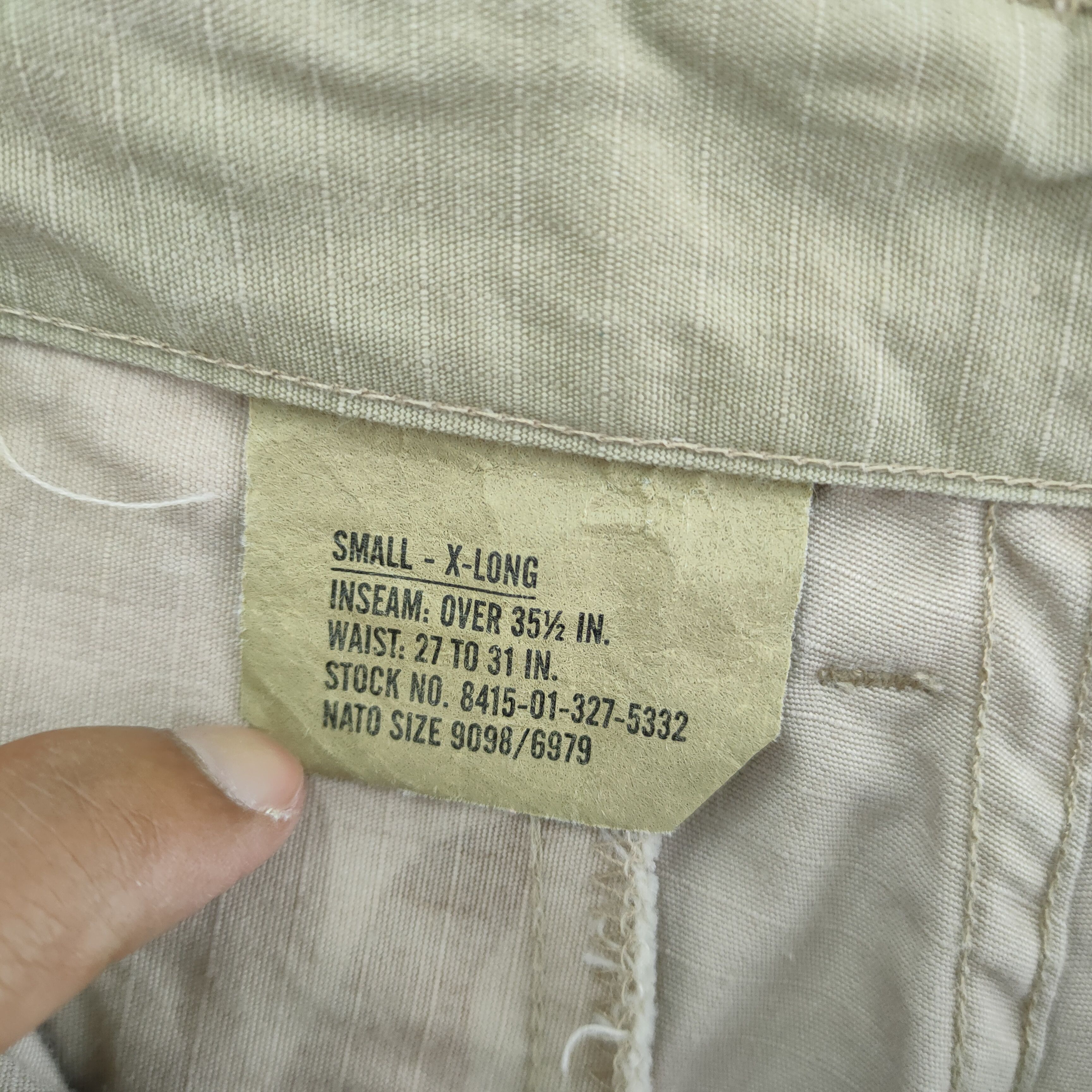 Army Of Me VINTAGE MILITARY CAMO BAGGY CARGO PANTS Size US 30 / EU 46 - 11 Thumbnail