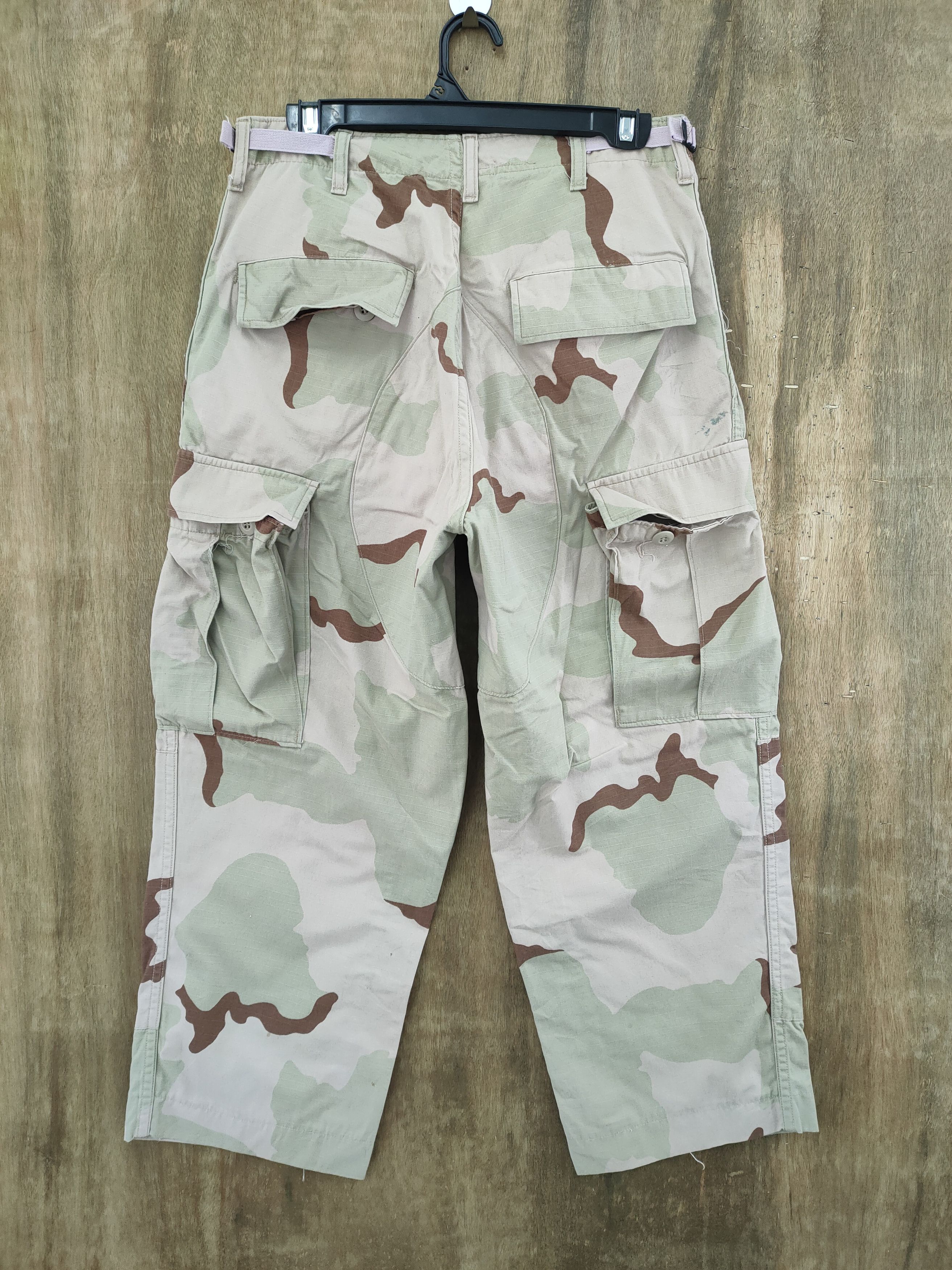 Army Of Me VINTAGE MILITARY CAMO BAGGY CARGO PANTS Size US 30 / EU 46 - 5 Thumbnail