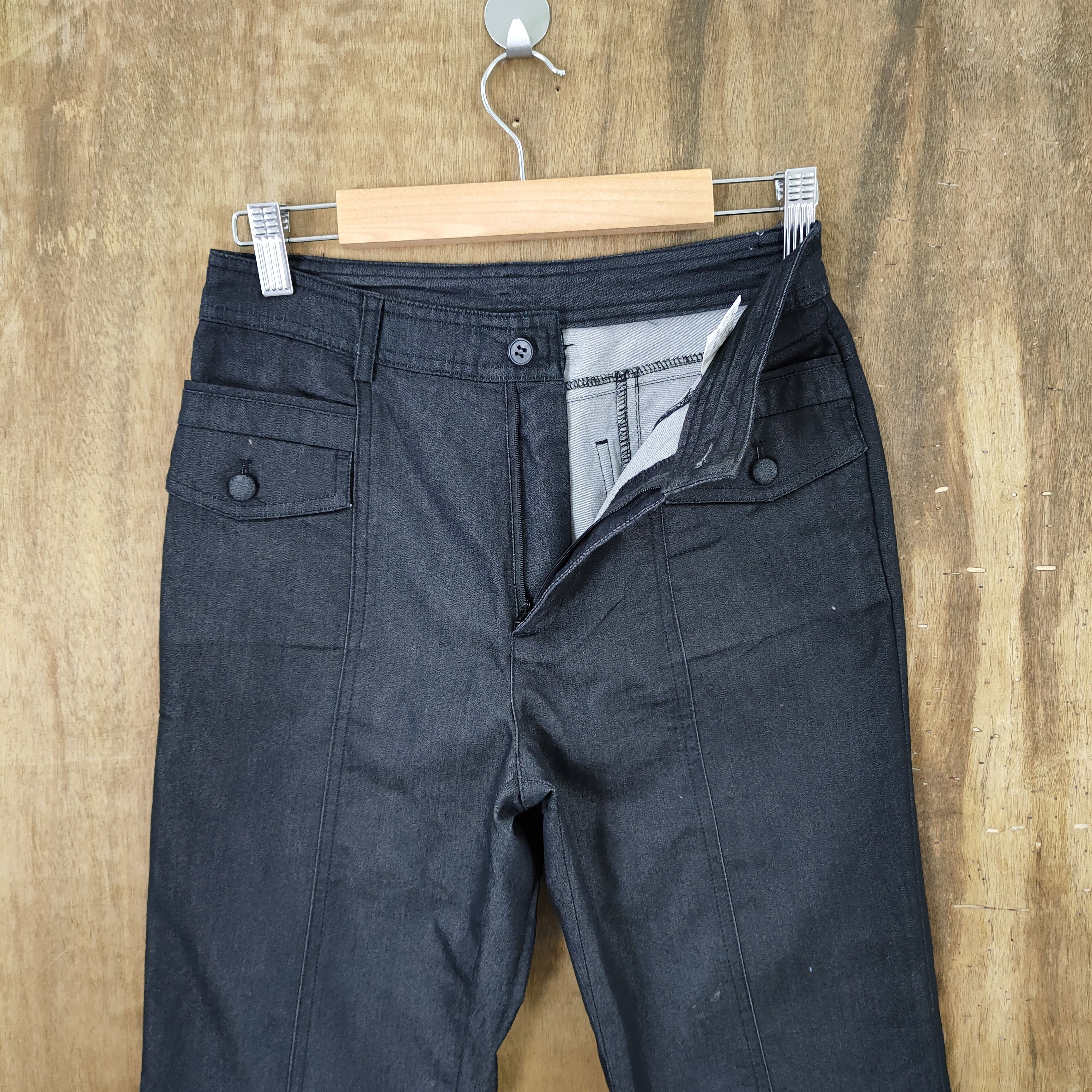 Japanese Brand SIZE 25!!! JAPANESE BLACK PANTS LIKE TRAVIS SCOTT PANT Size US 26 / EU 42 - 5 Thumbnail