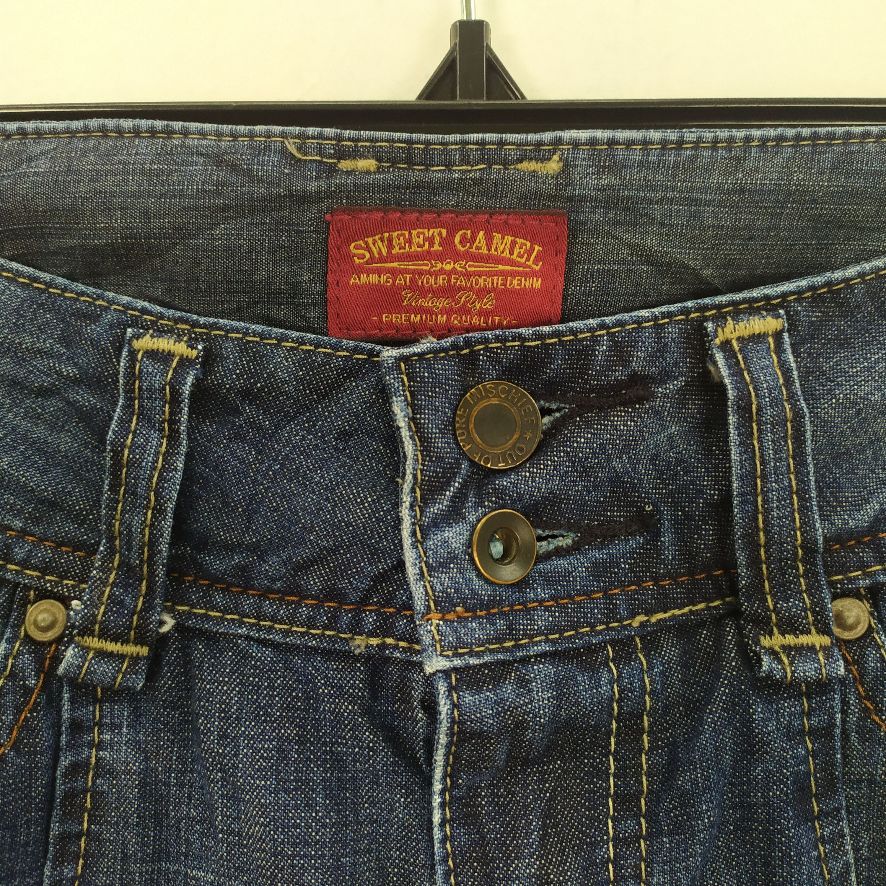 Camel × Japanese Brand Japanese Brand Jean Cargo Pants Size US 27 - 11 Thumbnail