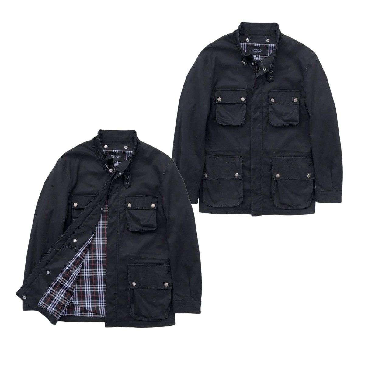 Burberry Burberry Black Label Trech Lined Vest Button Zipper Jacket Size US M / EU 48-50 / 2 - 7 Thumbnail